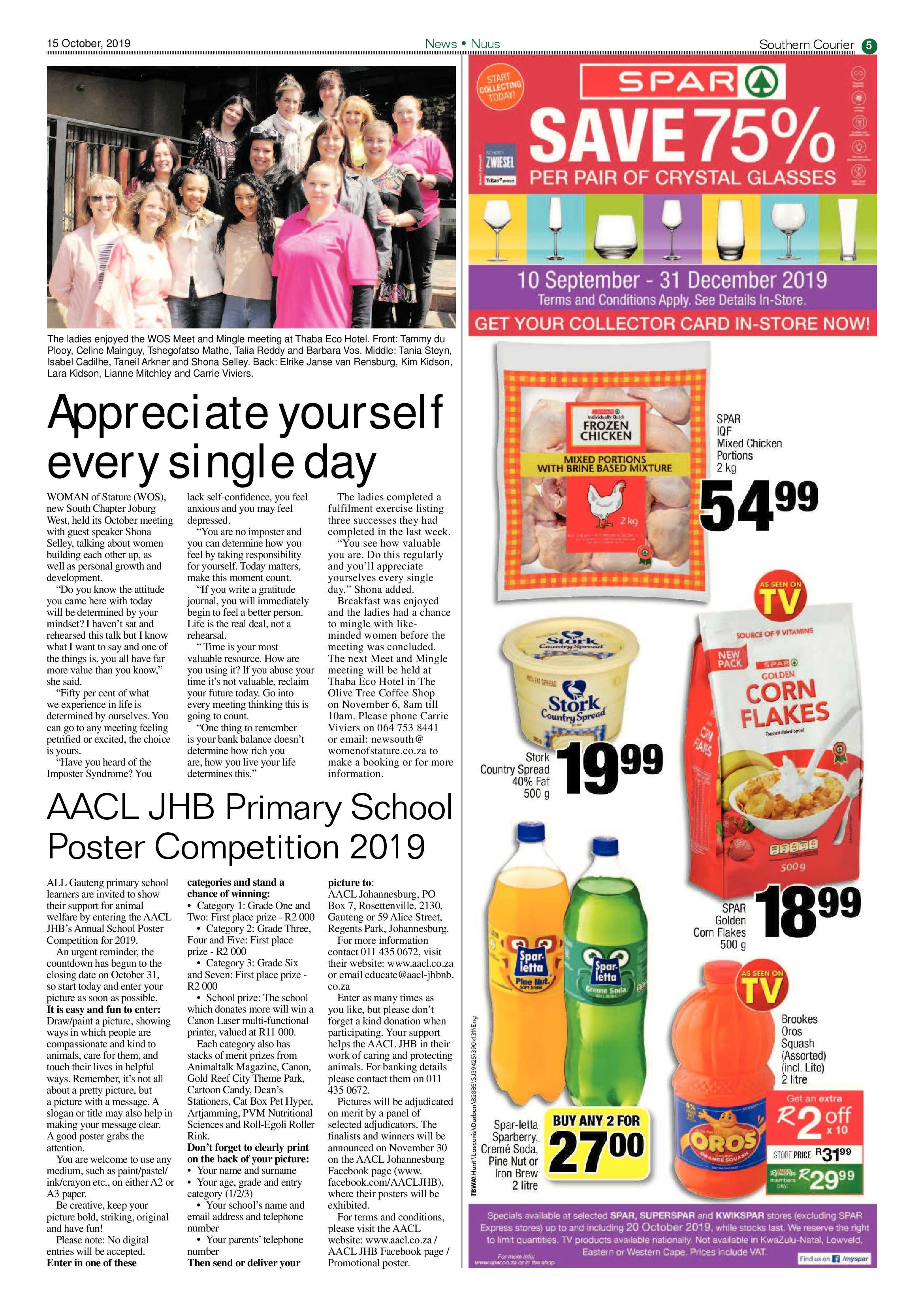 Southern Courier 15 October 2019 page 5