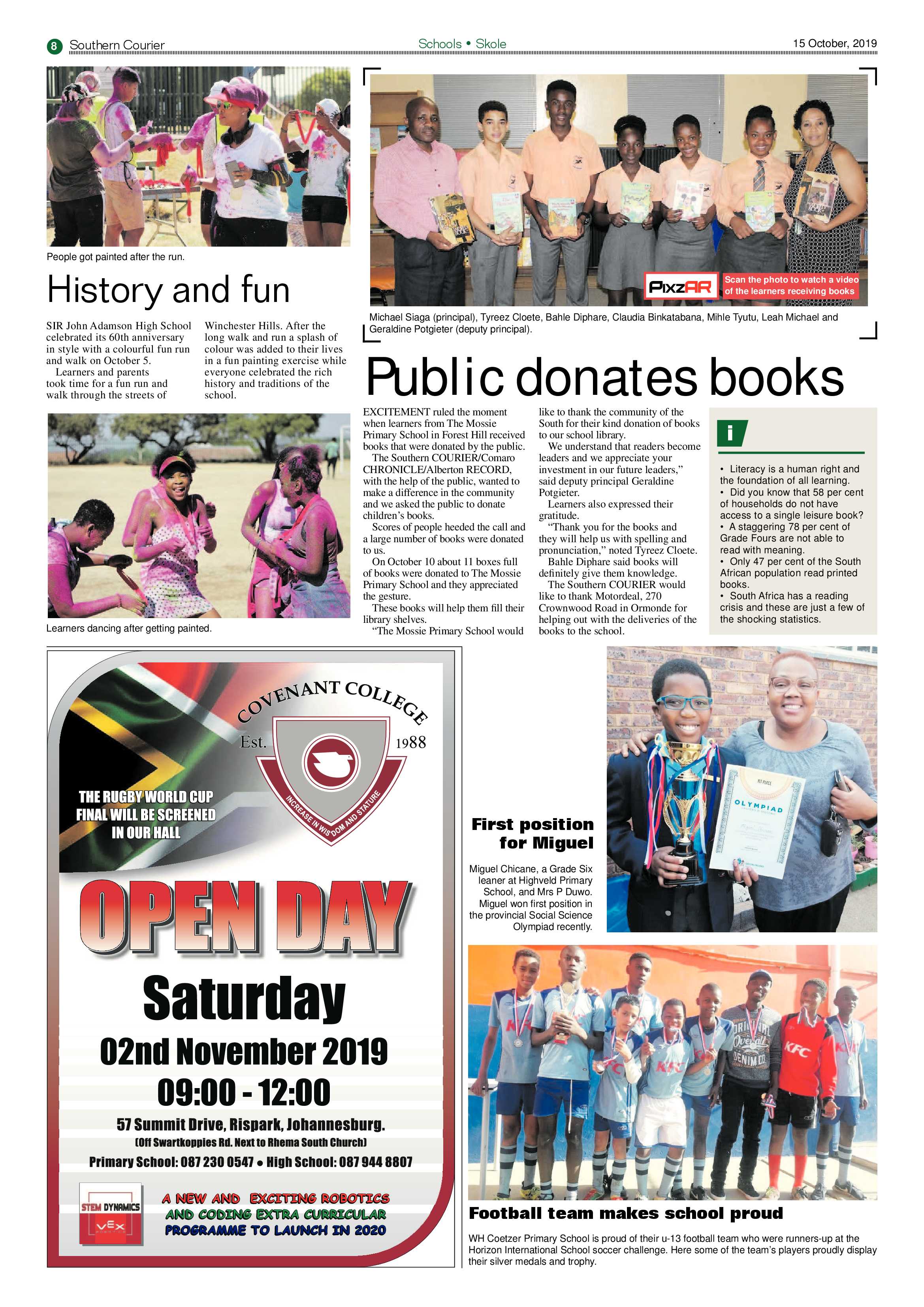 Southern Courier 15 October 2019 page 8