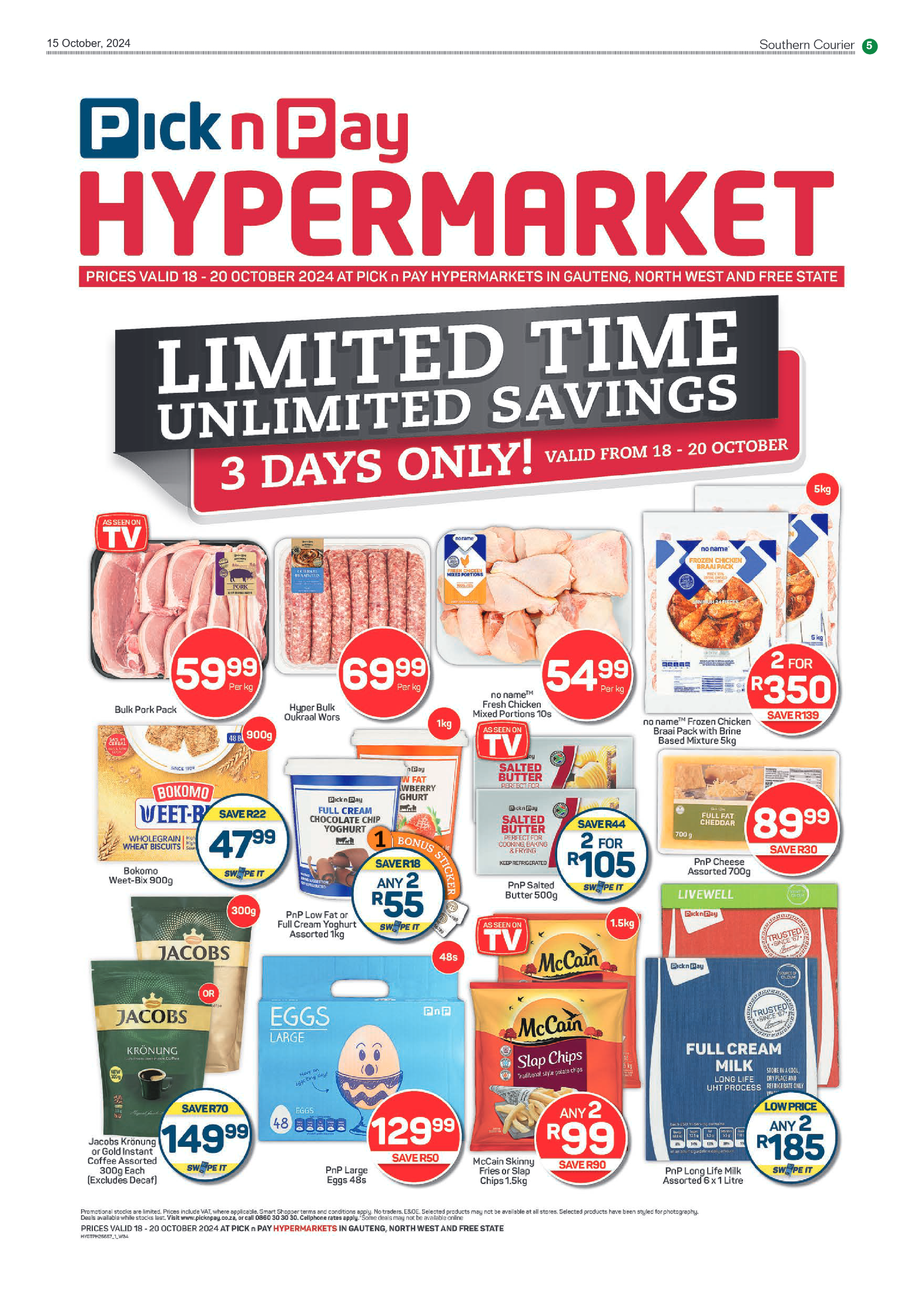 Southern Courier 15 October 2024 page 5