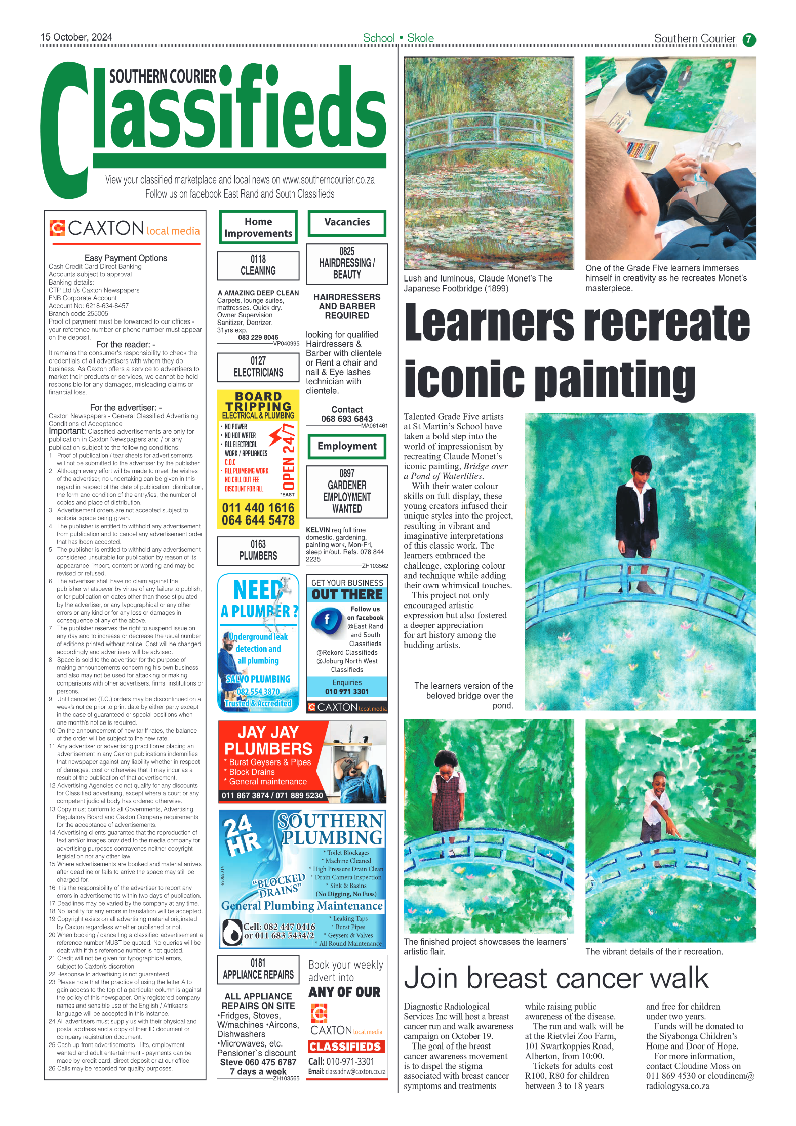 Southern Courier 15 October 2024 page 7