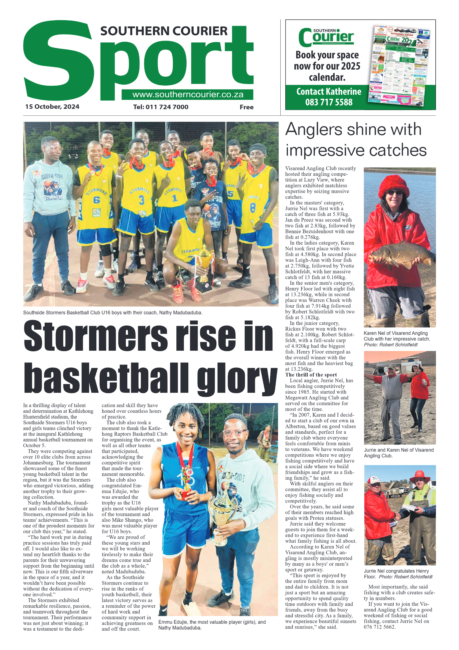 Southern Courier 15 October 2024 page 8