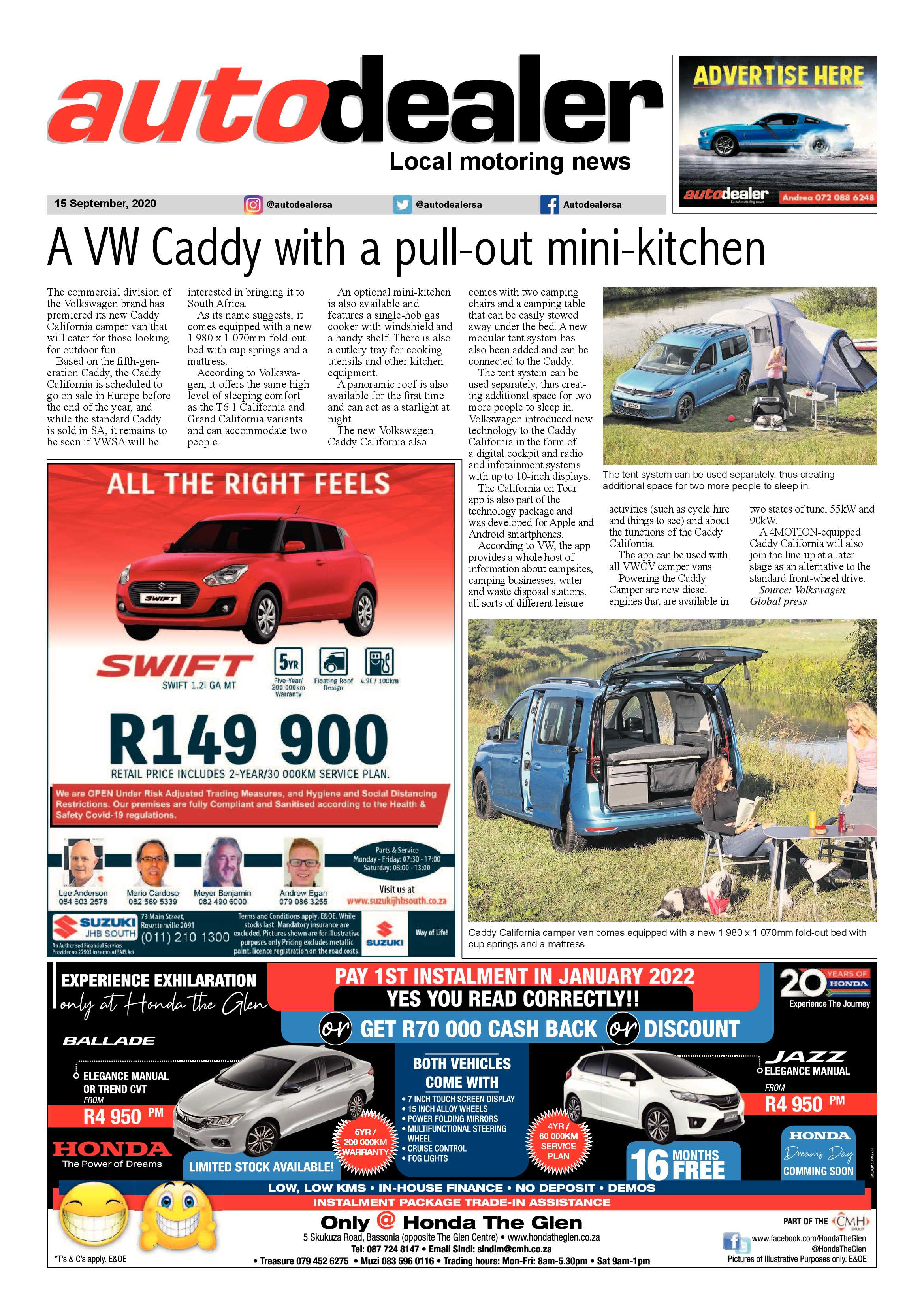 Southern Courier 15 September 2020 page 8