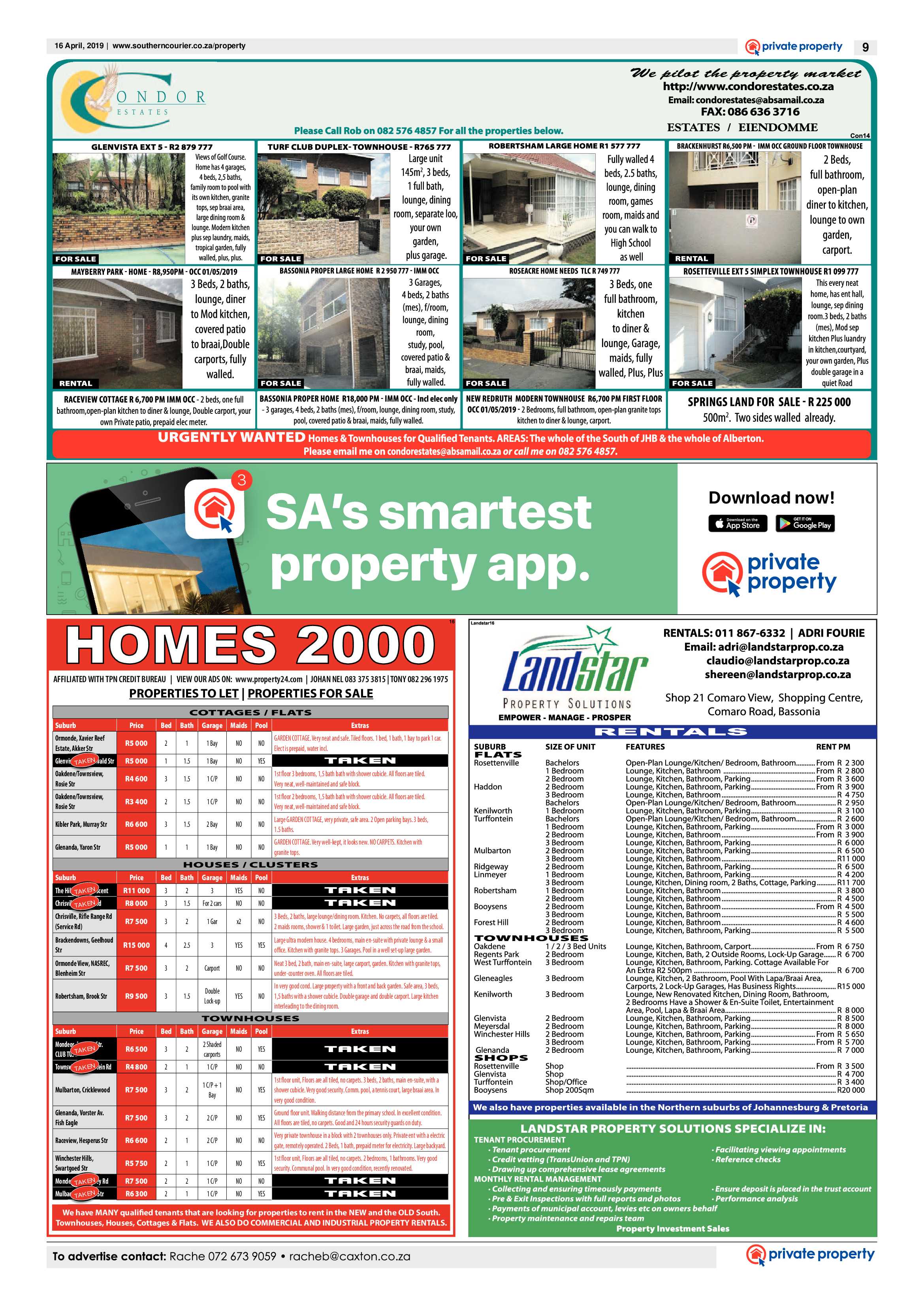 Southern Courier 16 April 2019 page 9