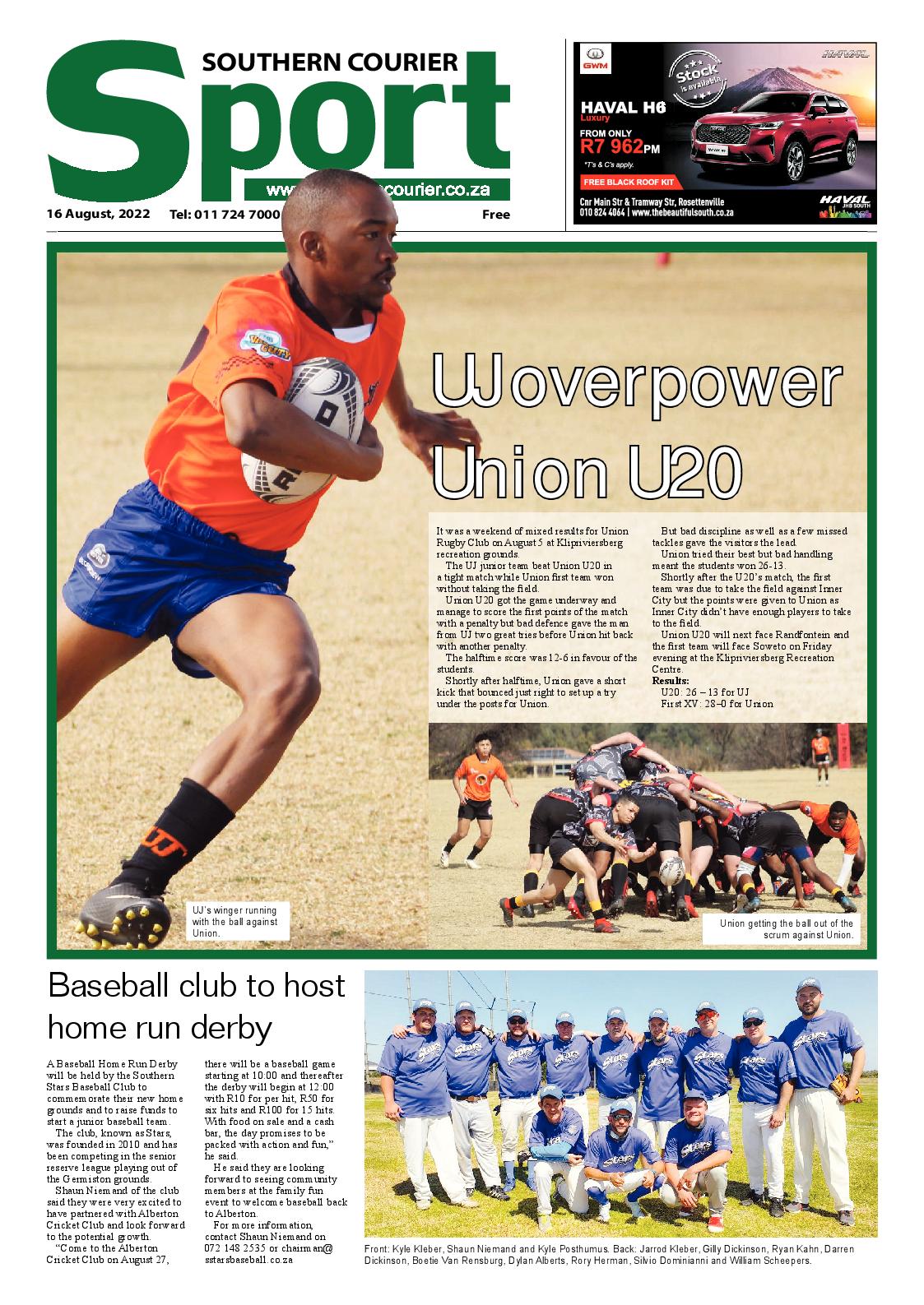Southern Courier 16 Aug 2022 page 12