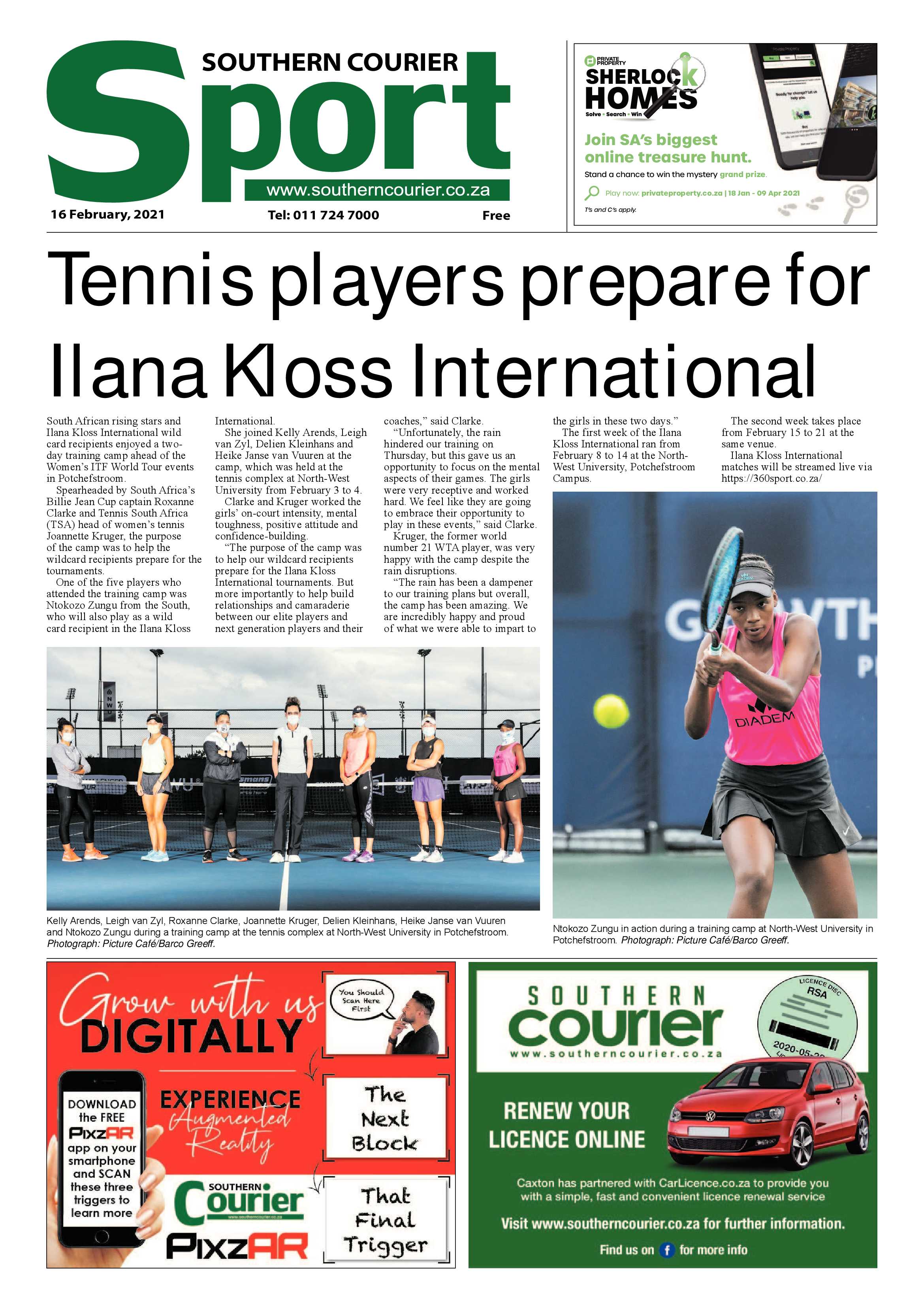 Southern Courier 16 February 2021 page 12