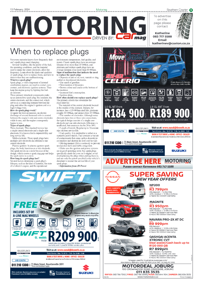 Southern Courier 16 February 2024 page 5