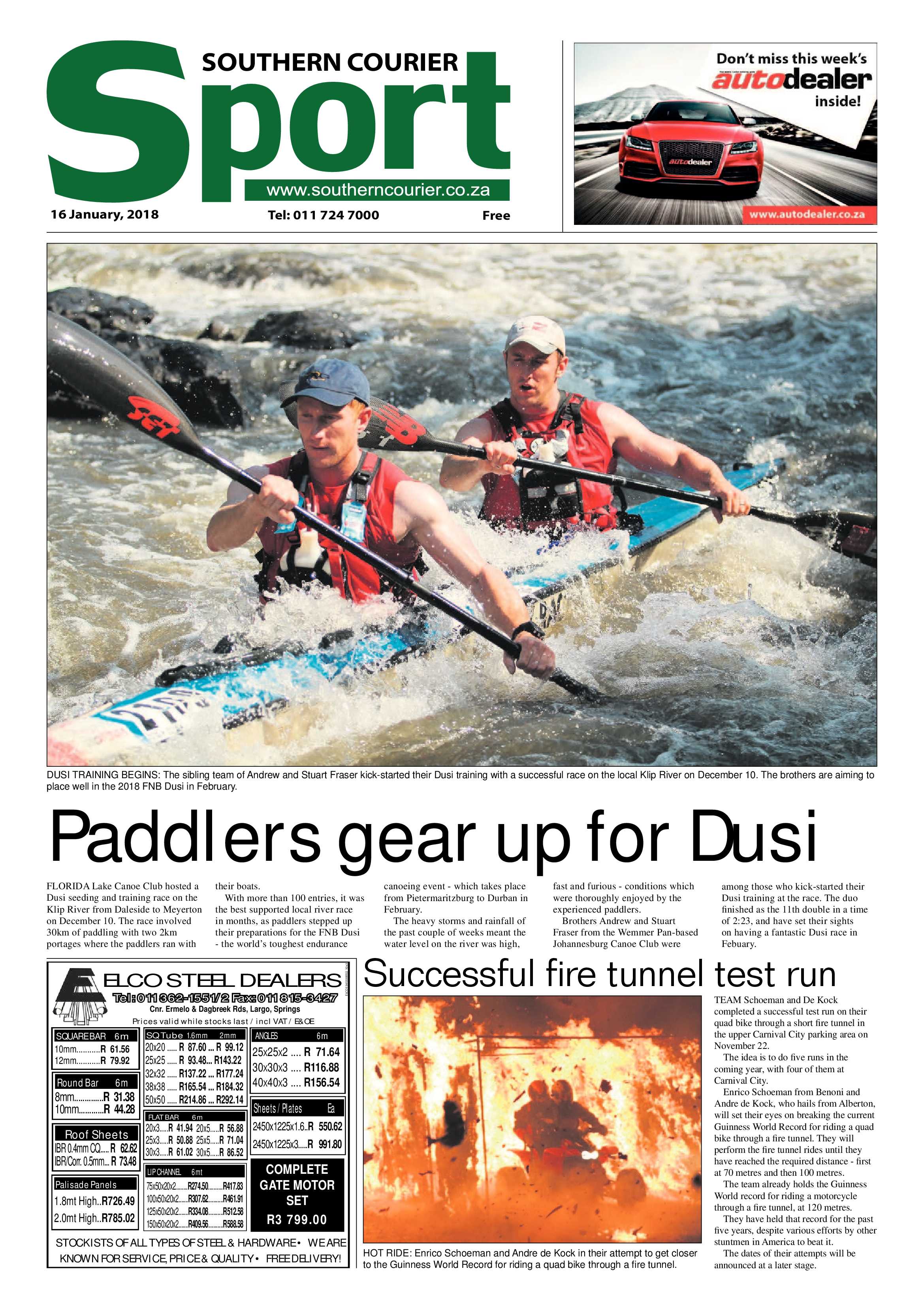 Southern Courier 16 January 2018 page 16