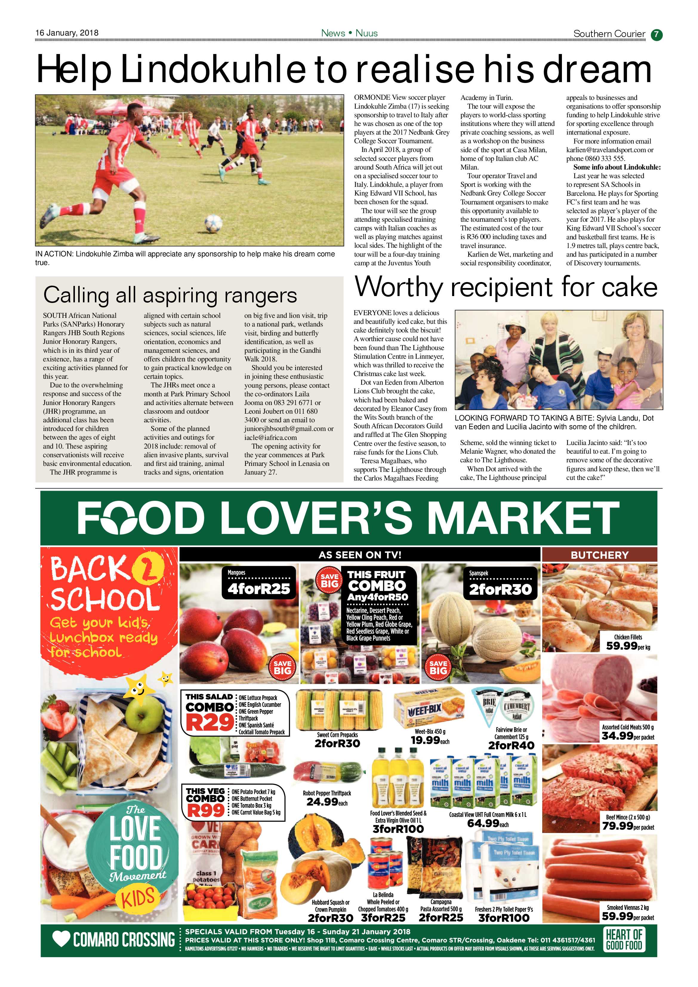 Southern Courier 16 January 2018 page 7