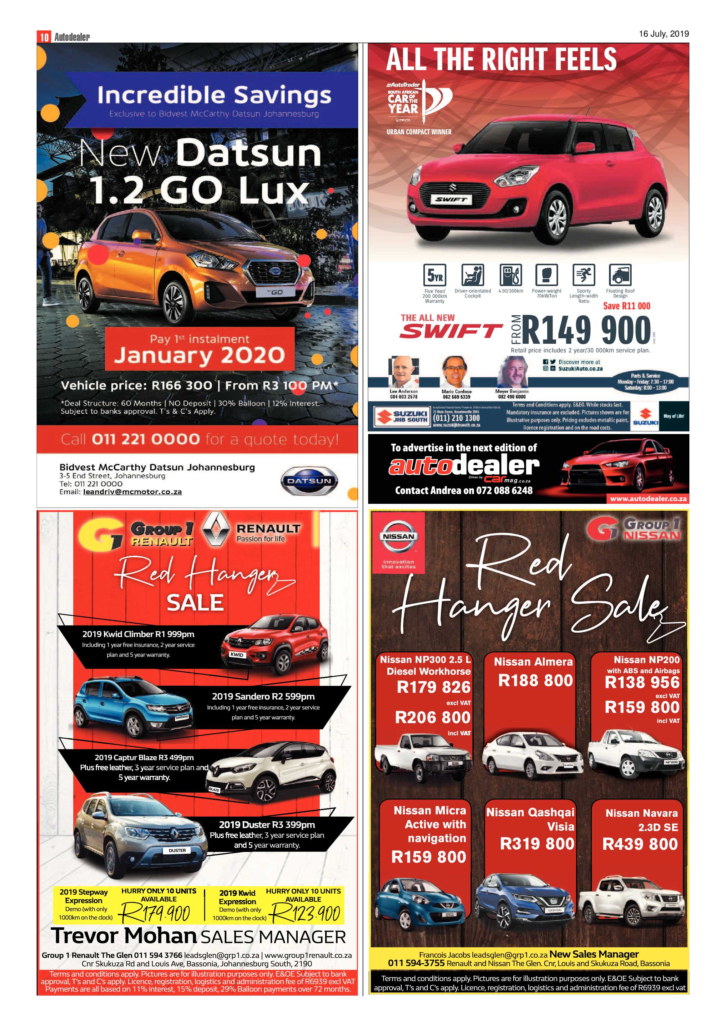 Southern Courier 16 July 2019 page 10