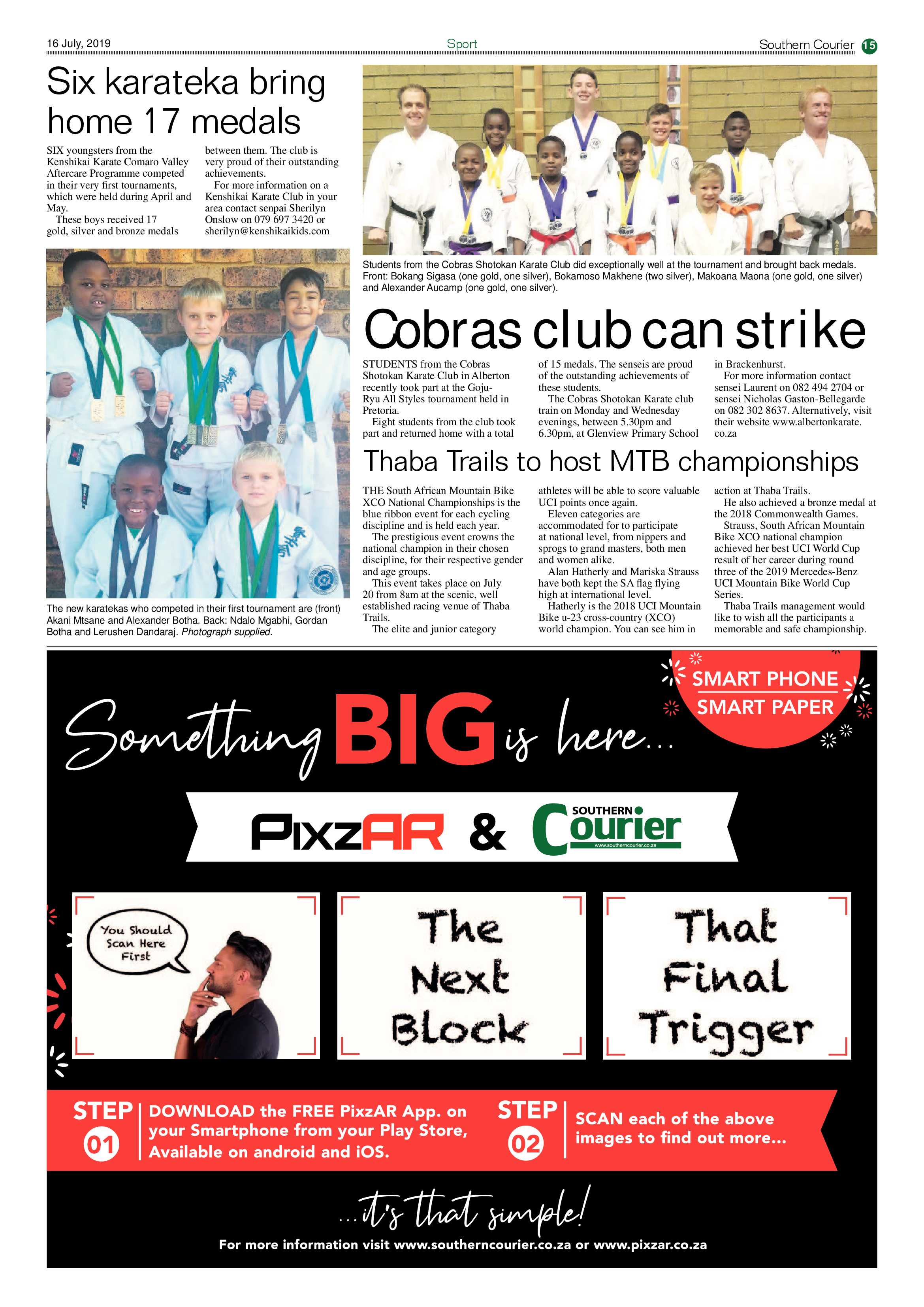 Southern Courier 16 July 2019 page 15