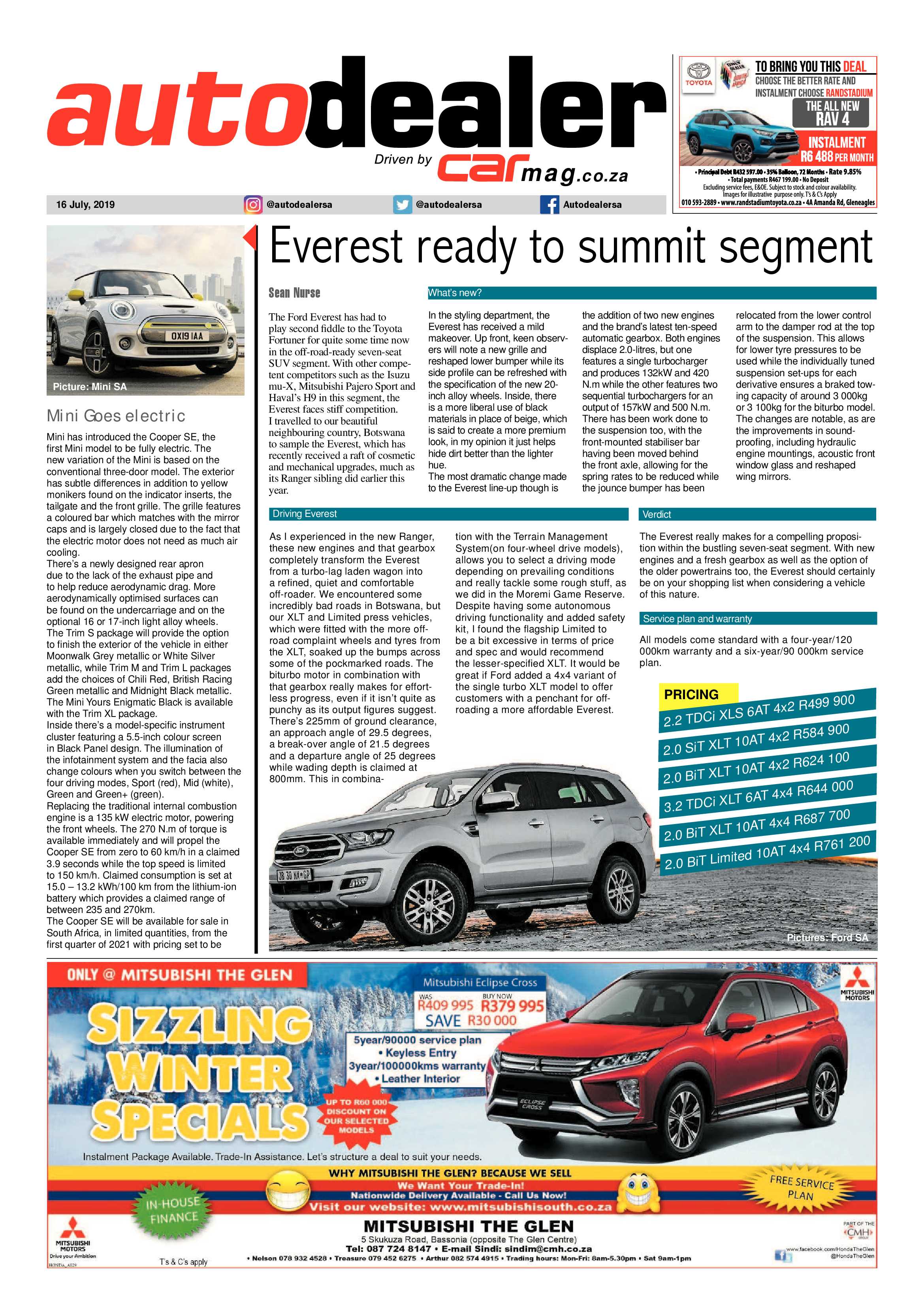 Southern Courier 16 July 2019 page 8