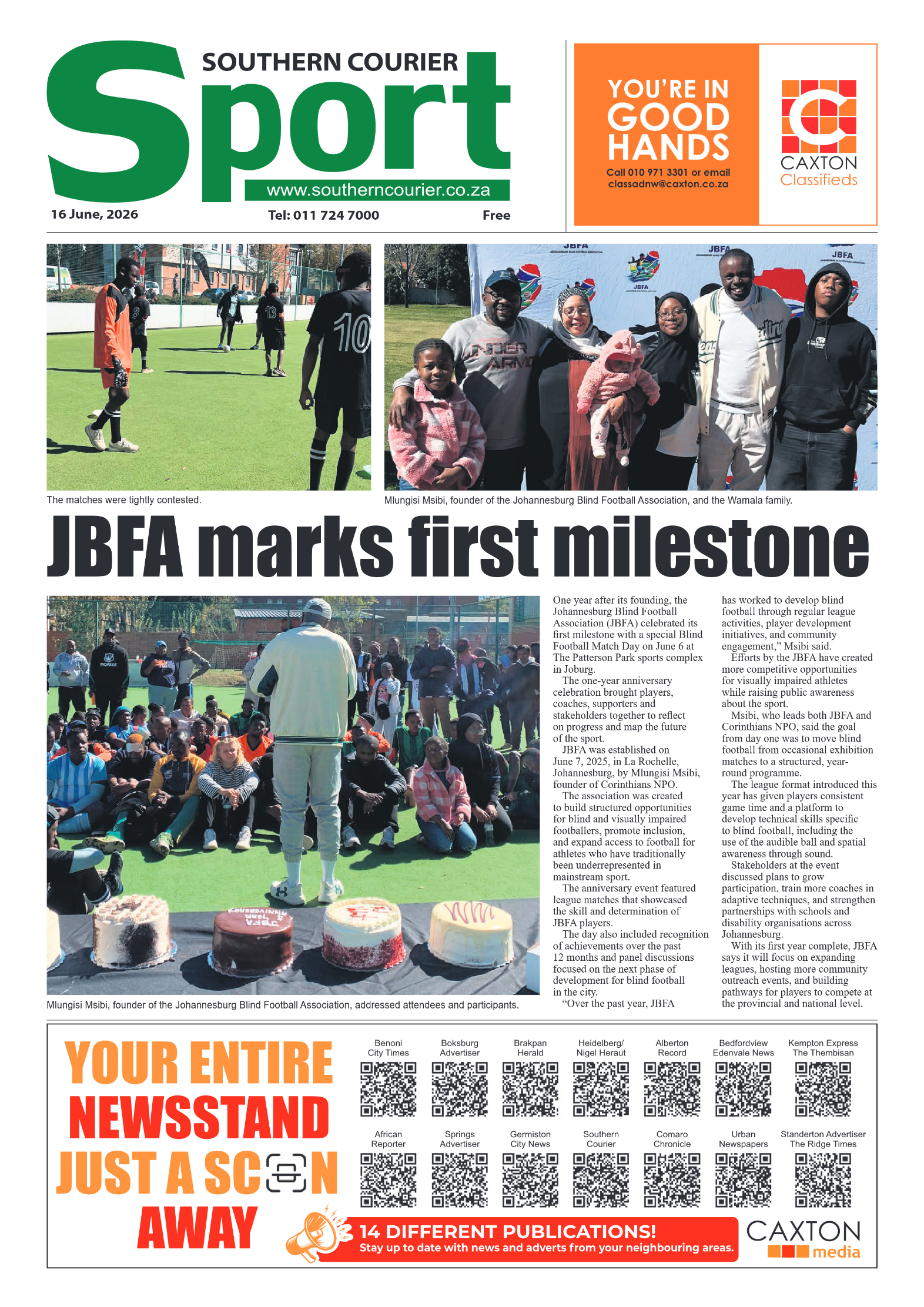 Southern Courier 16 June 2026 page 8