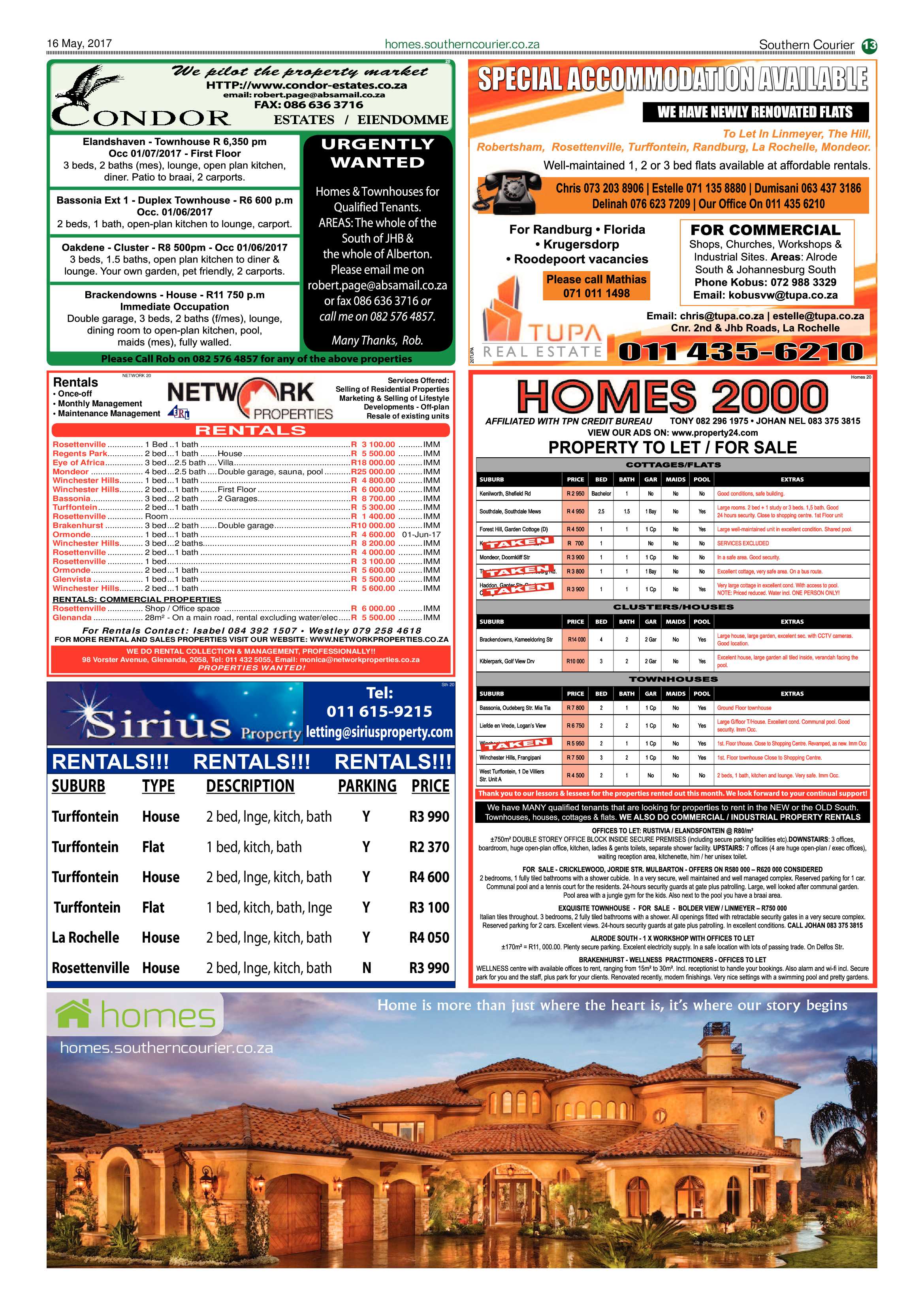 Southern Courier 16 May 2017 page 13