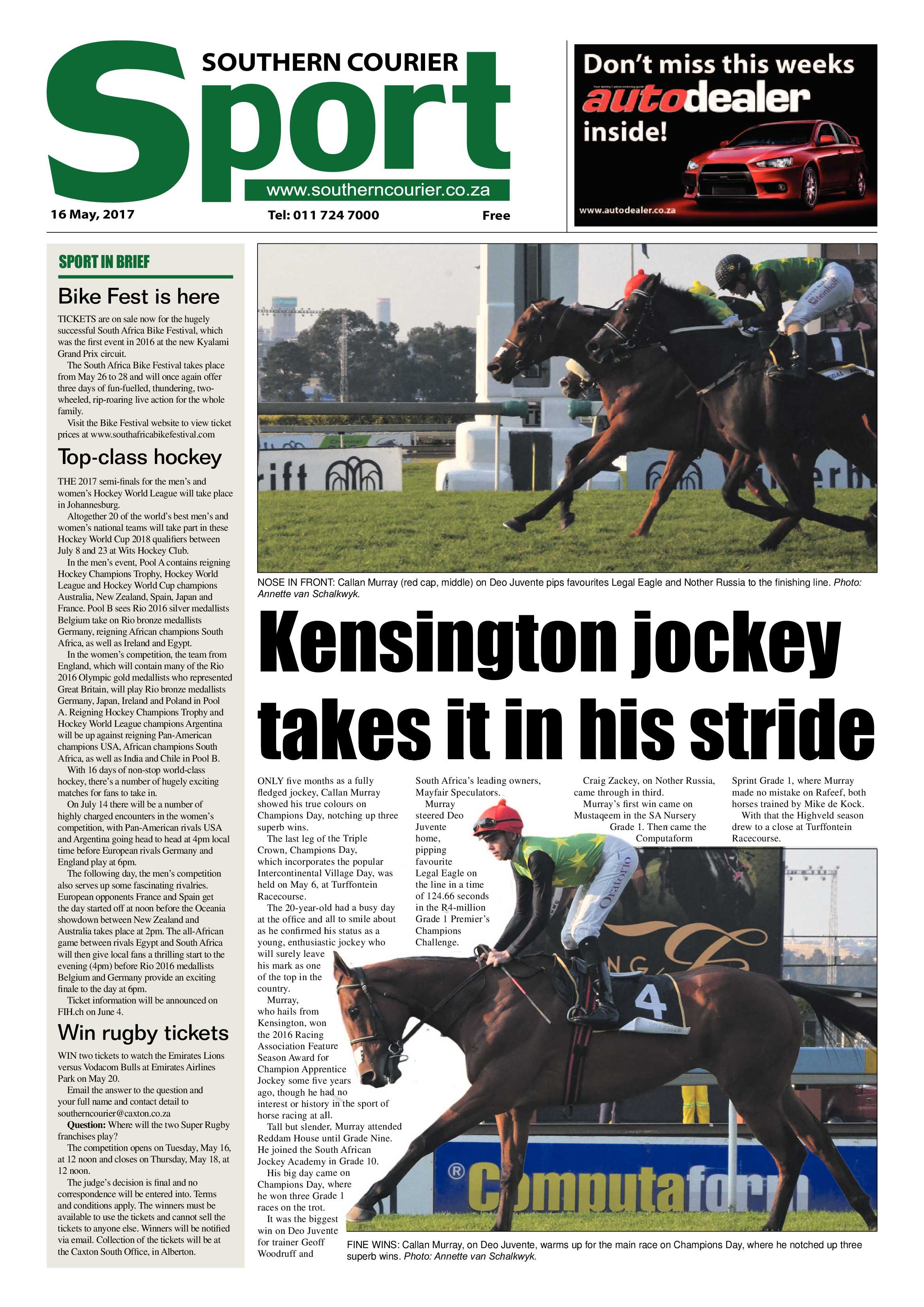 Southern Courier 16 May 2017 page 20