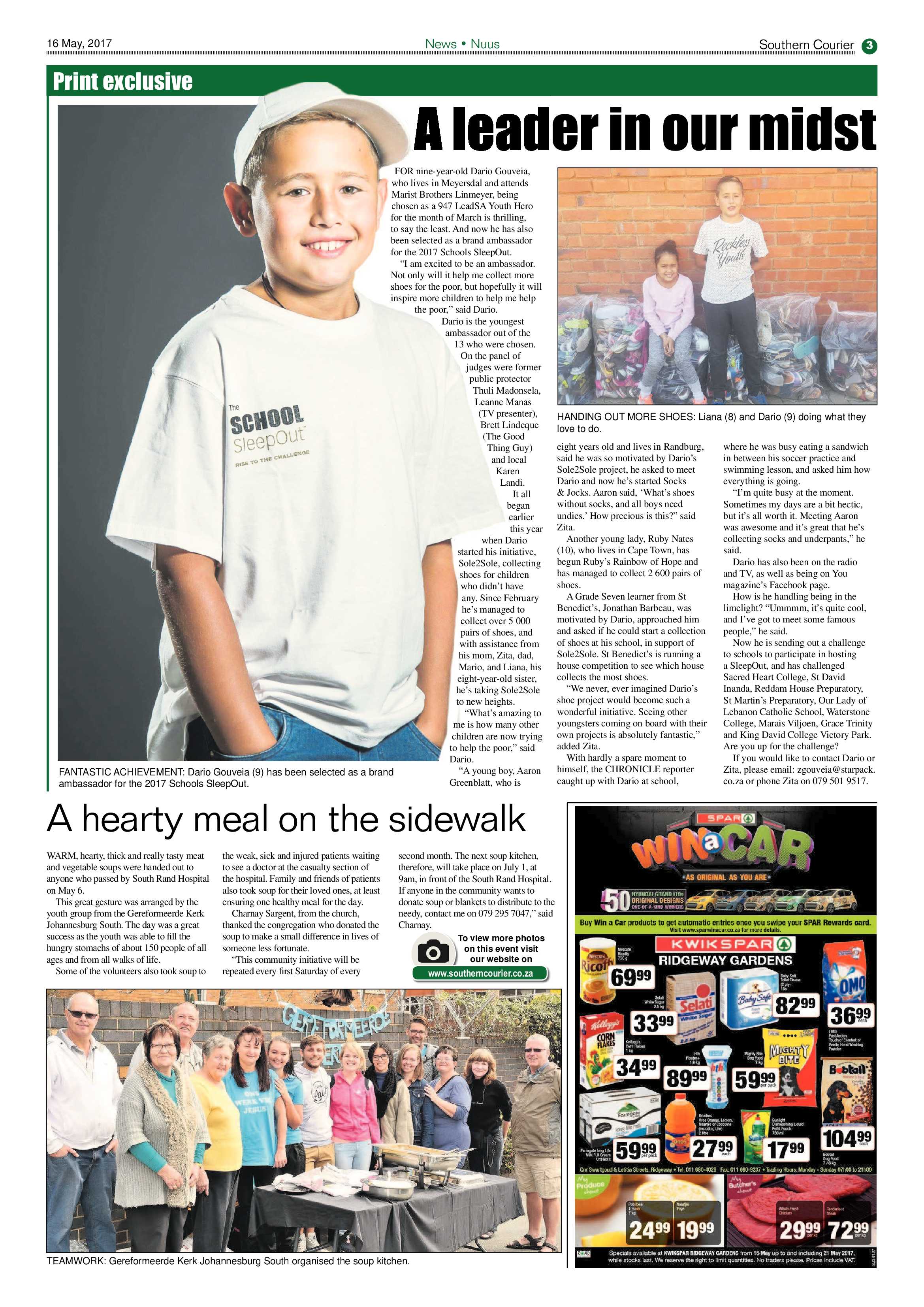 Southern Courier 16 May 2017 page 3