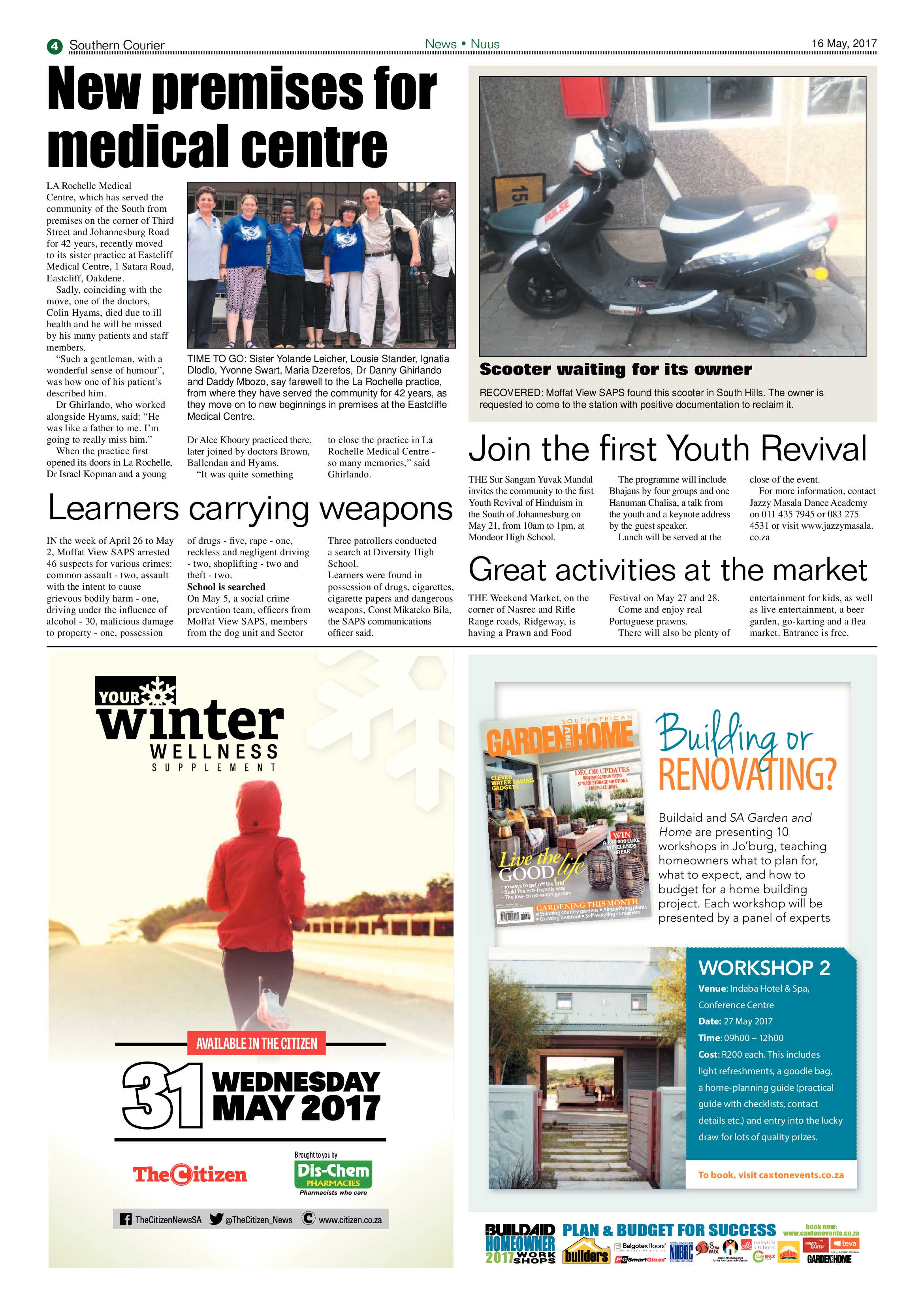 Southern Courier 16 May 2017 page 4