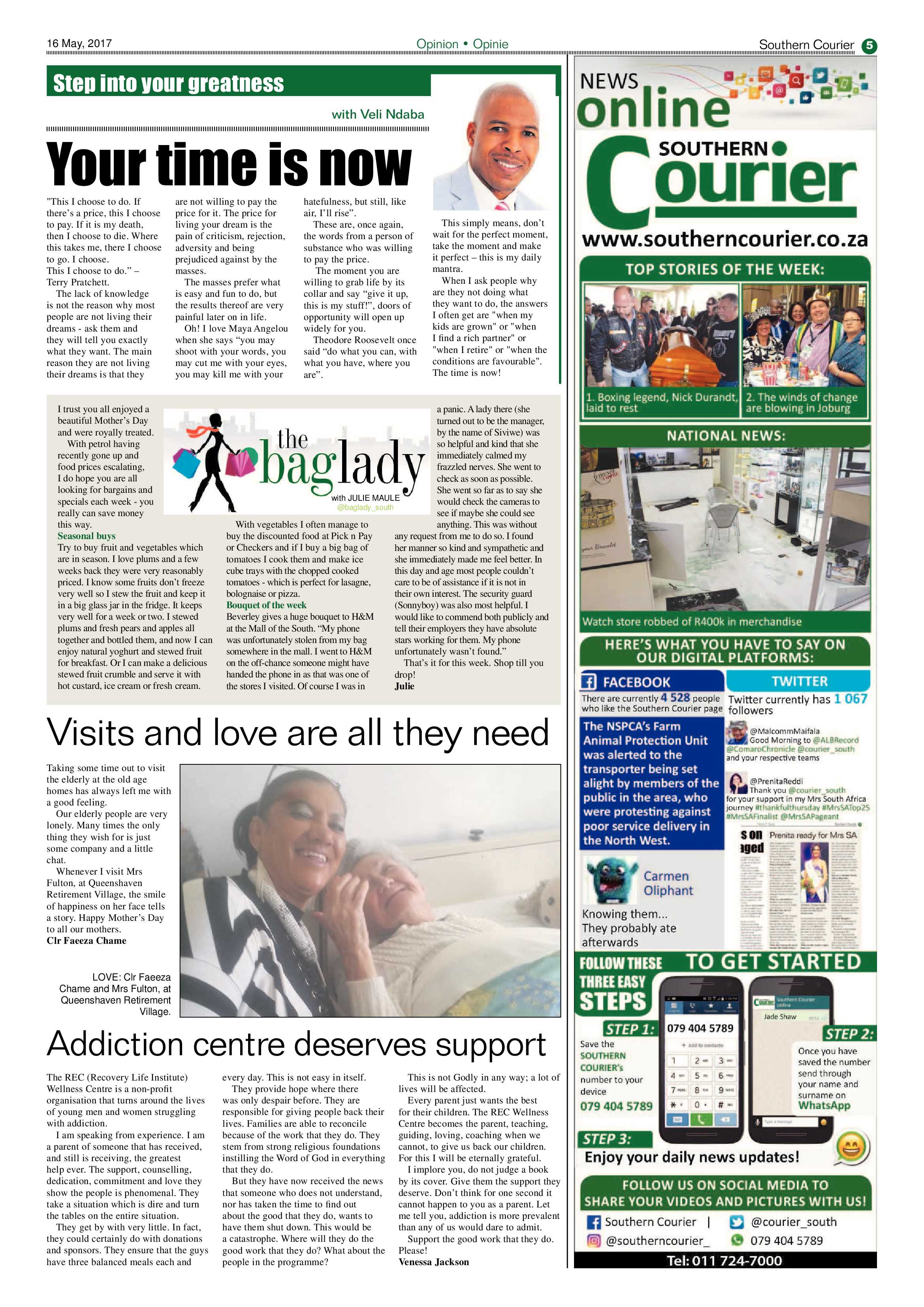Southern Courier 16 May 2017 page 5