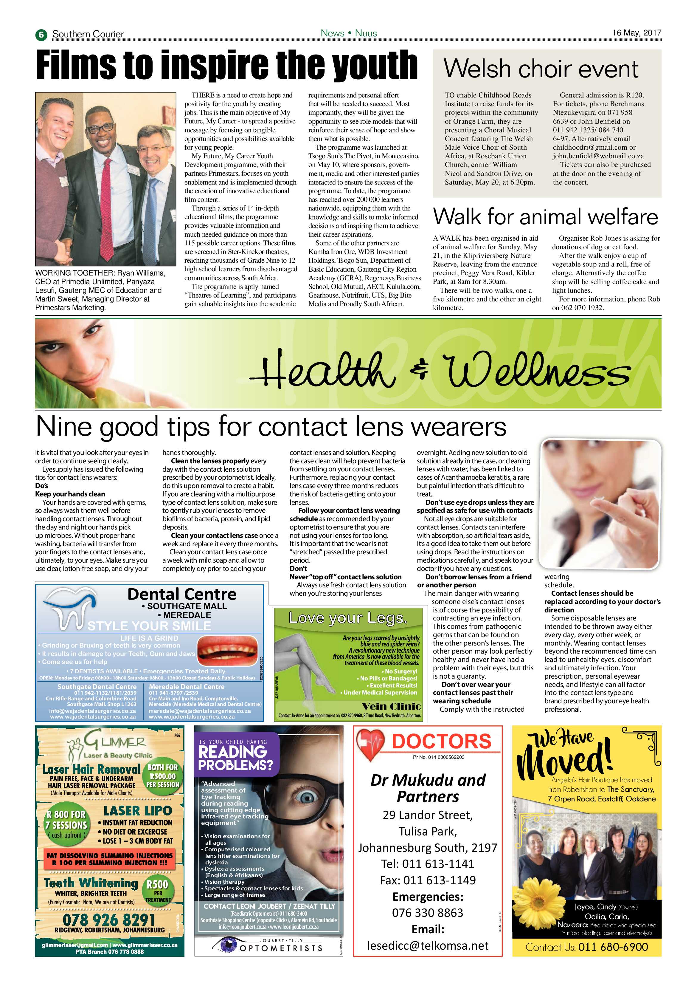 Southern Courier 16 May 2017 page 6