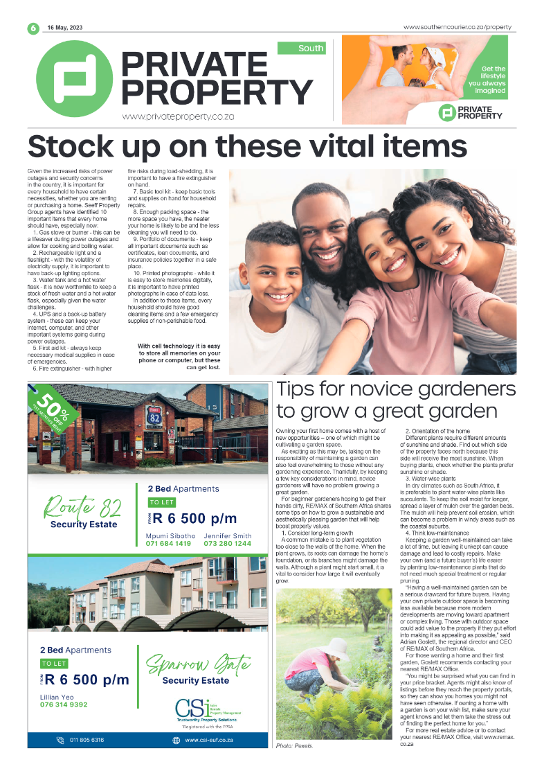 Southern Courier 16 May 2023 page 6