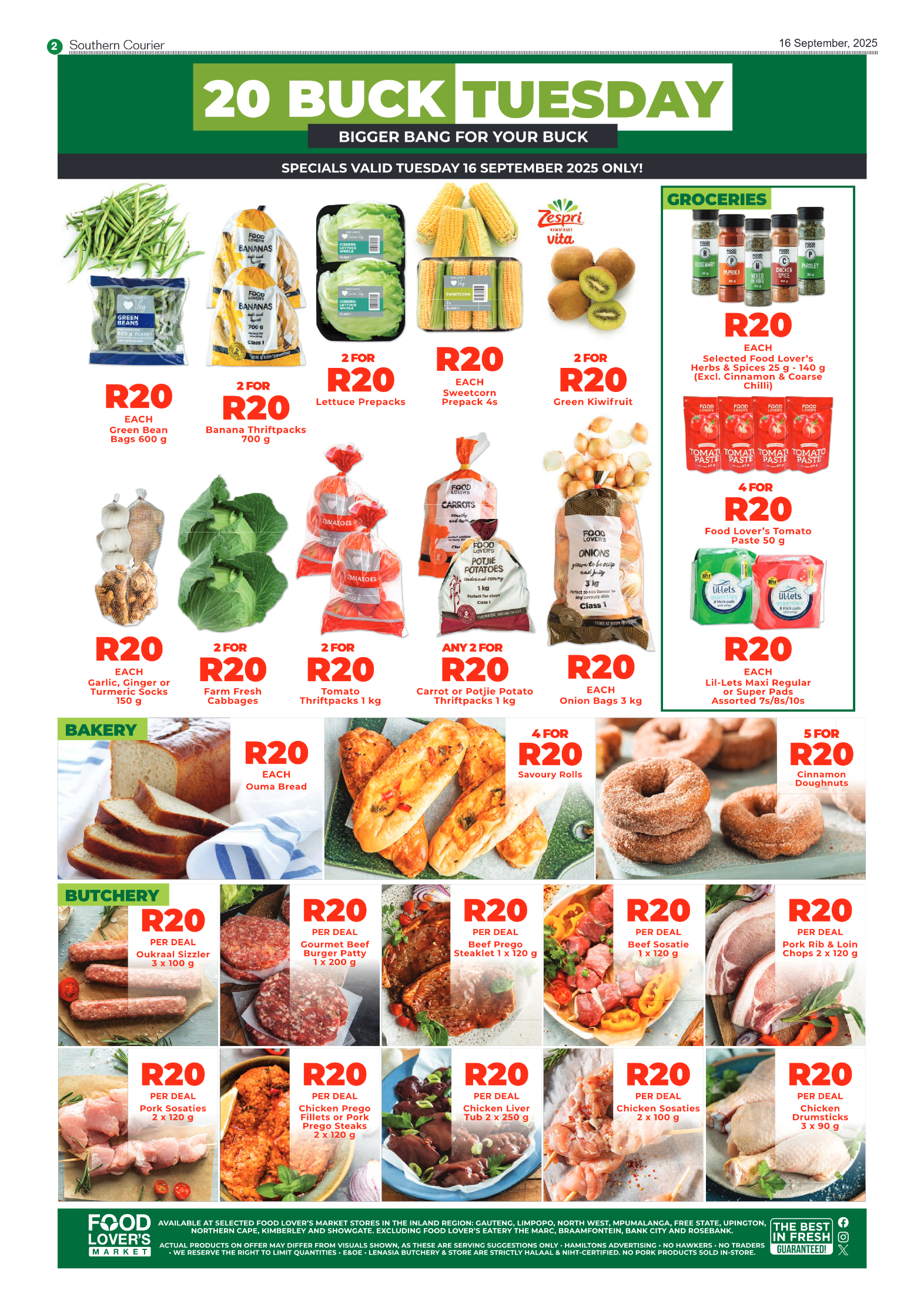 Southern Courier 16 September 2025 page 2