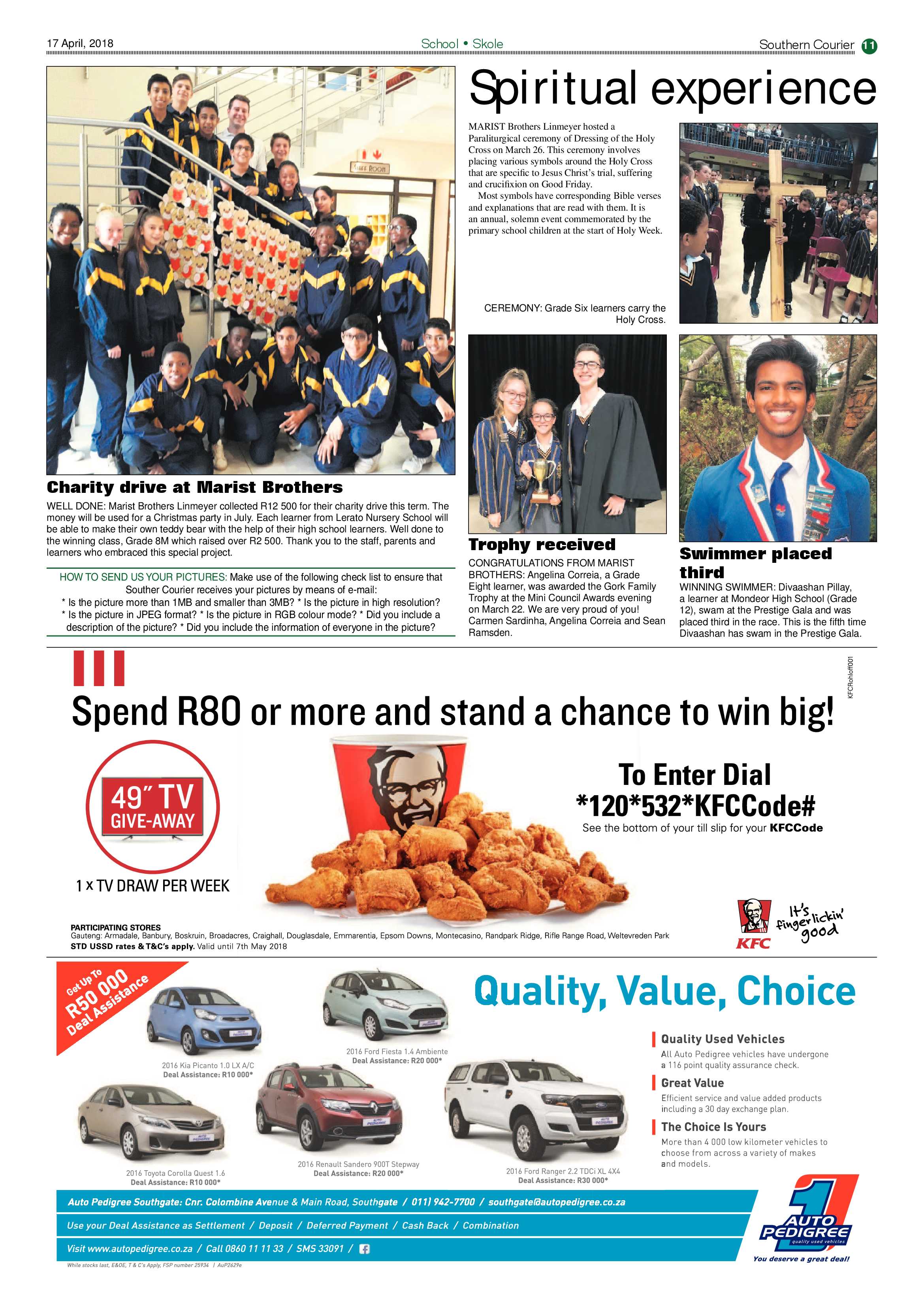 Southern Courier 17 April 2018 page 11