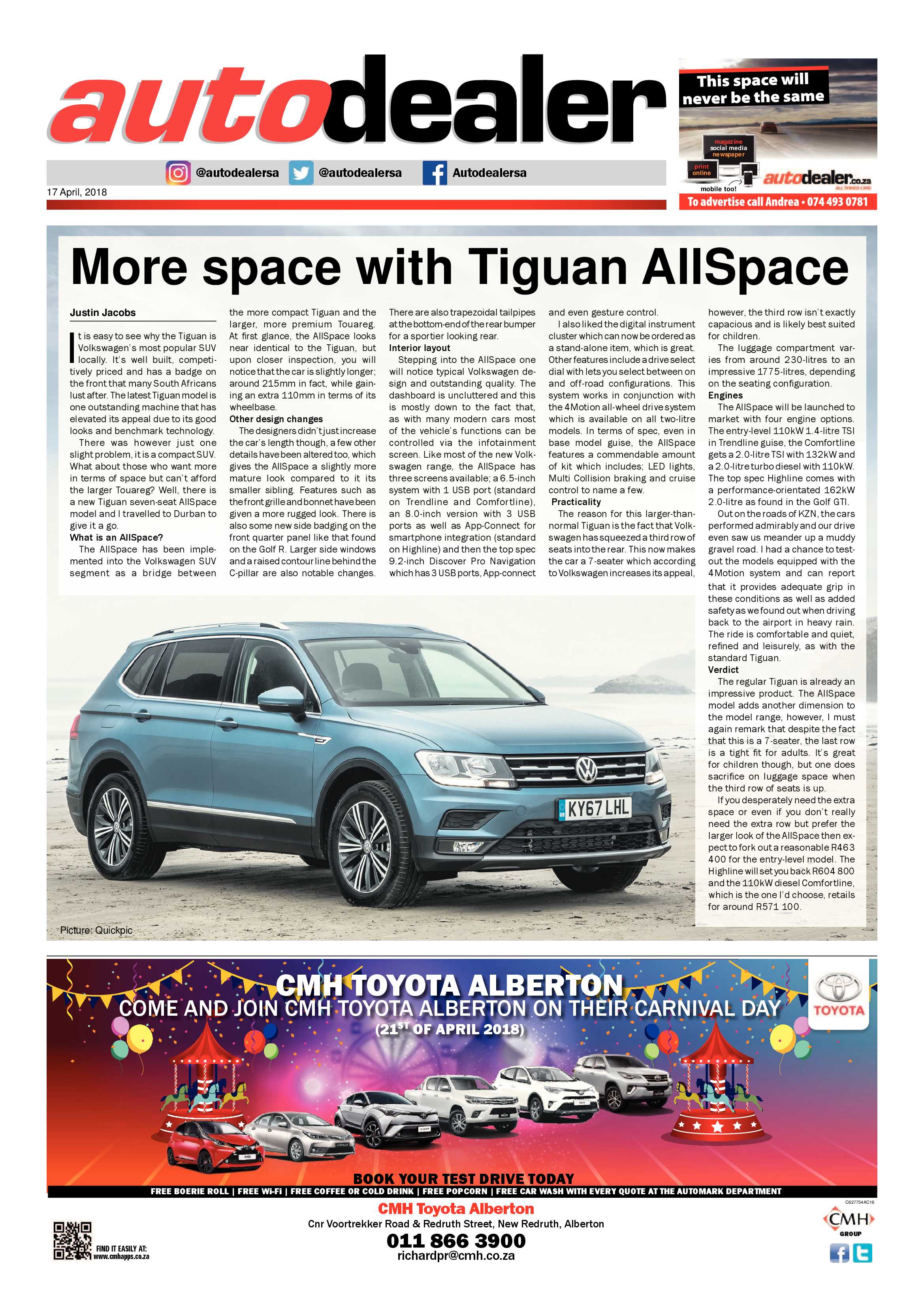 Southern Courier 17 April 2018 page 19