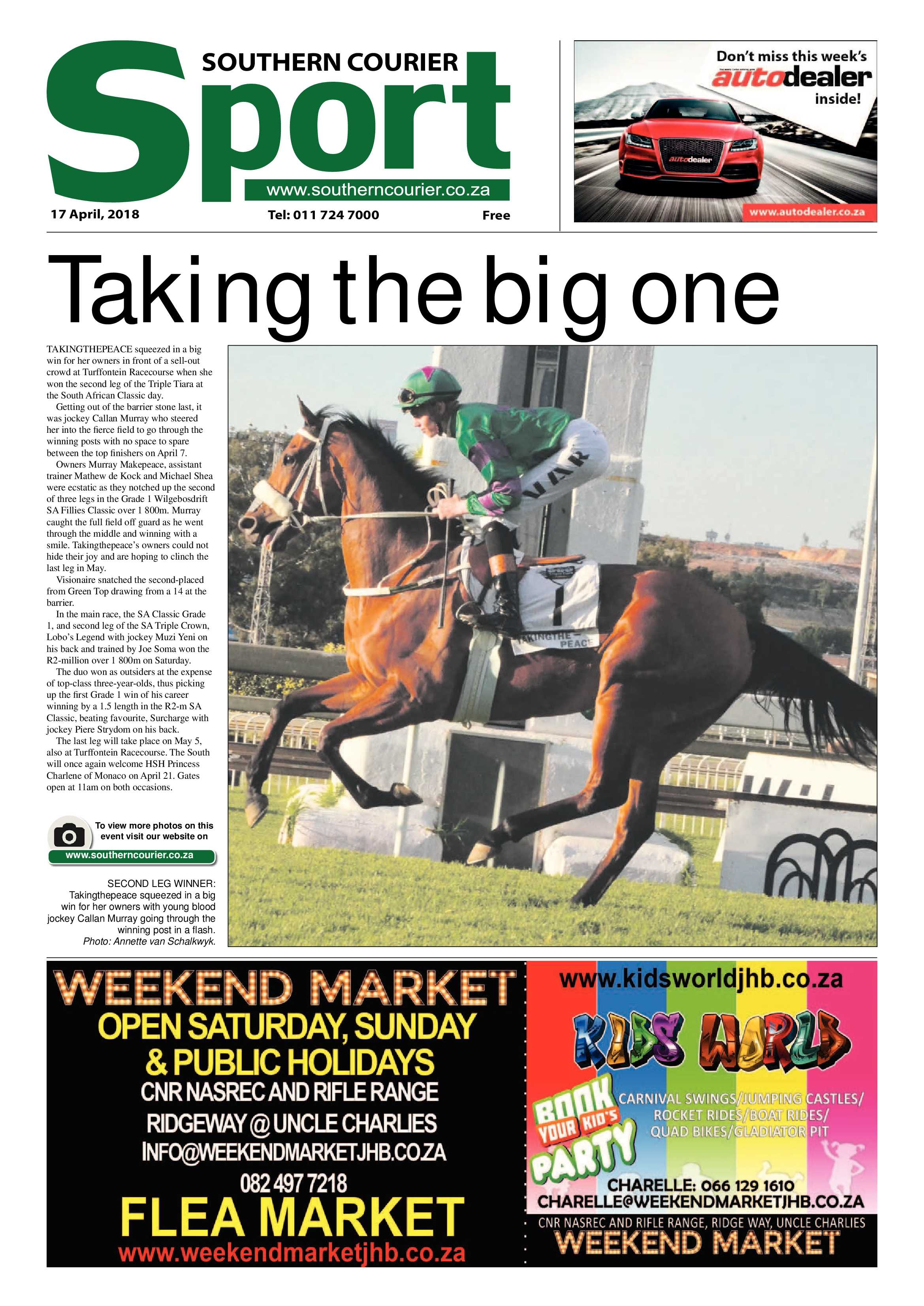 Southern Courier 17 April 2018 page 28