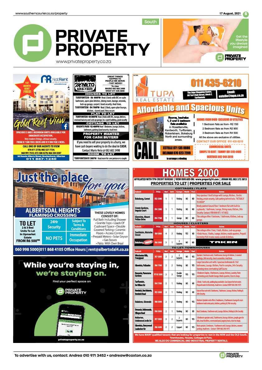 Southern Courier 17 August 2021 page 5