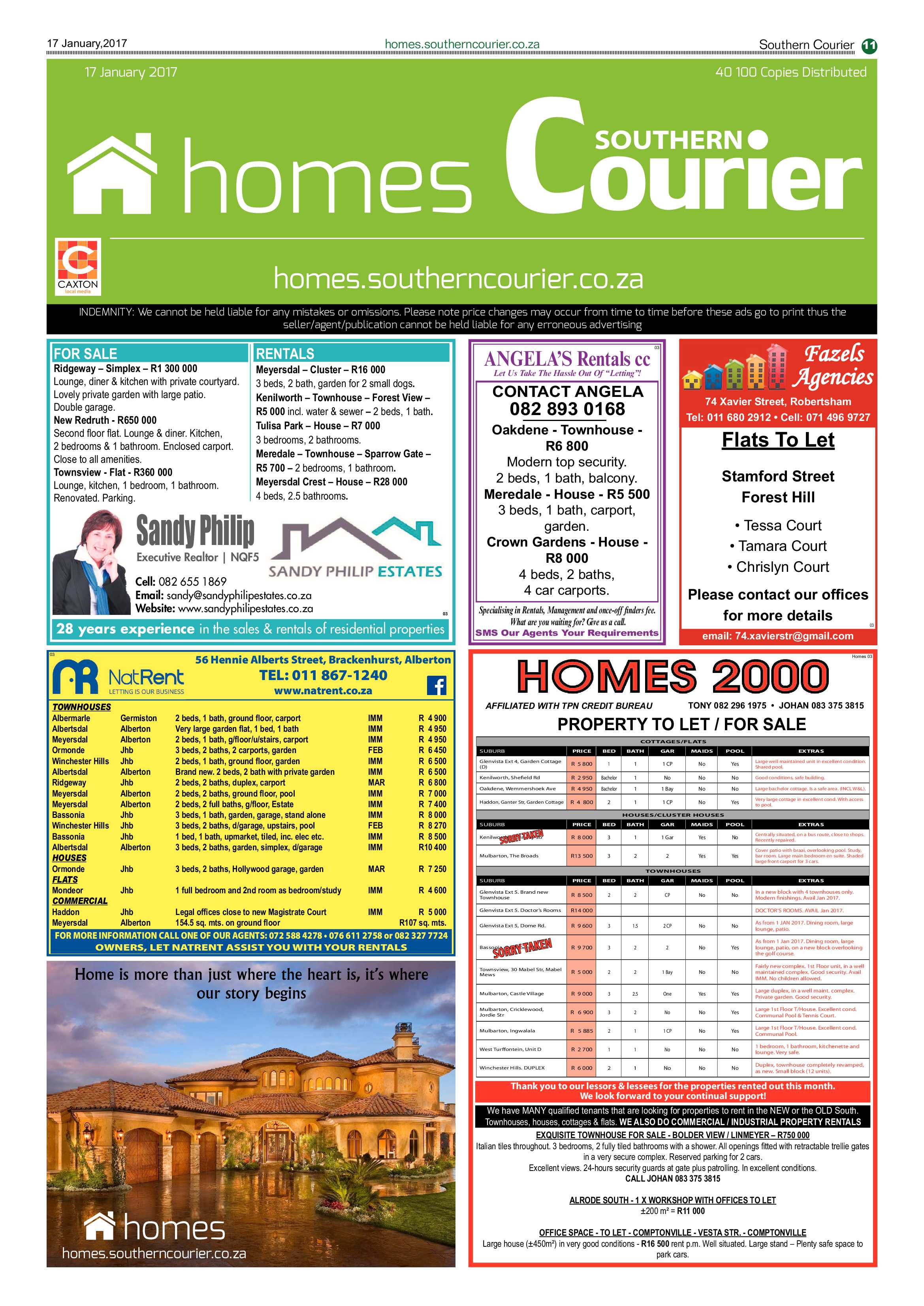 Southern Courier 17 January 2017 page 11