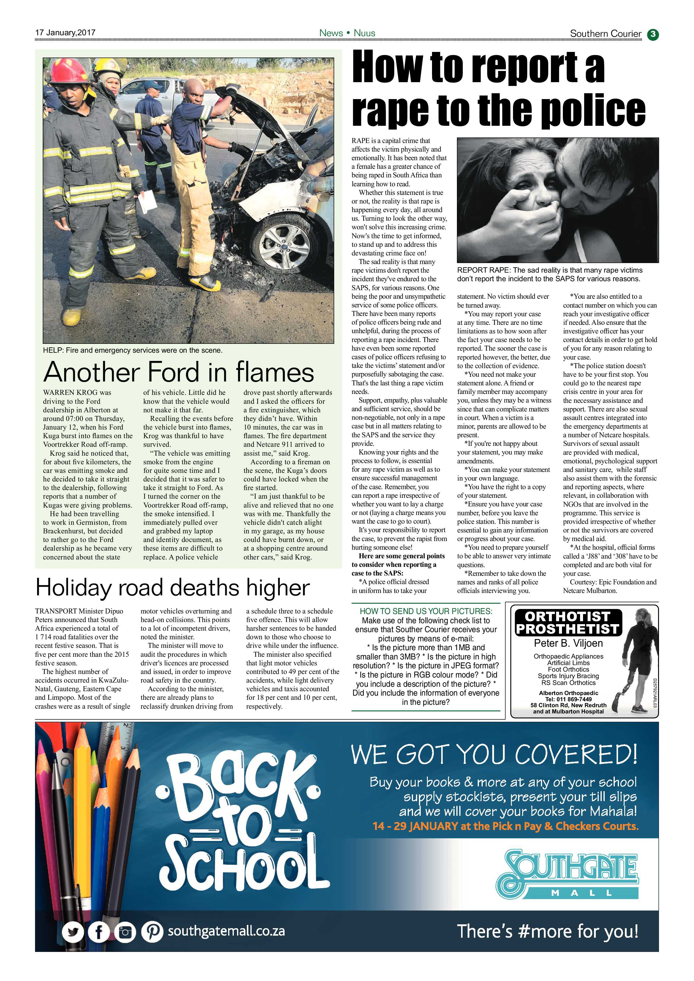 Southern Courier 17 January 2017 page 3