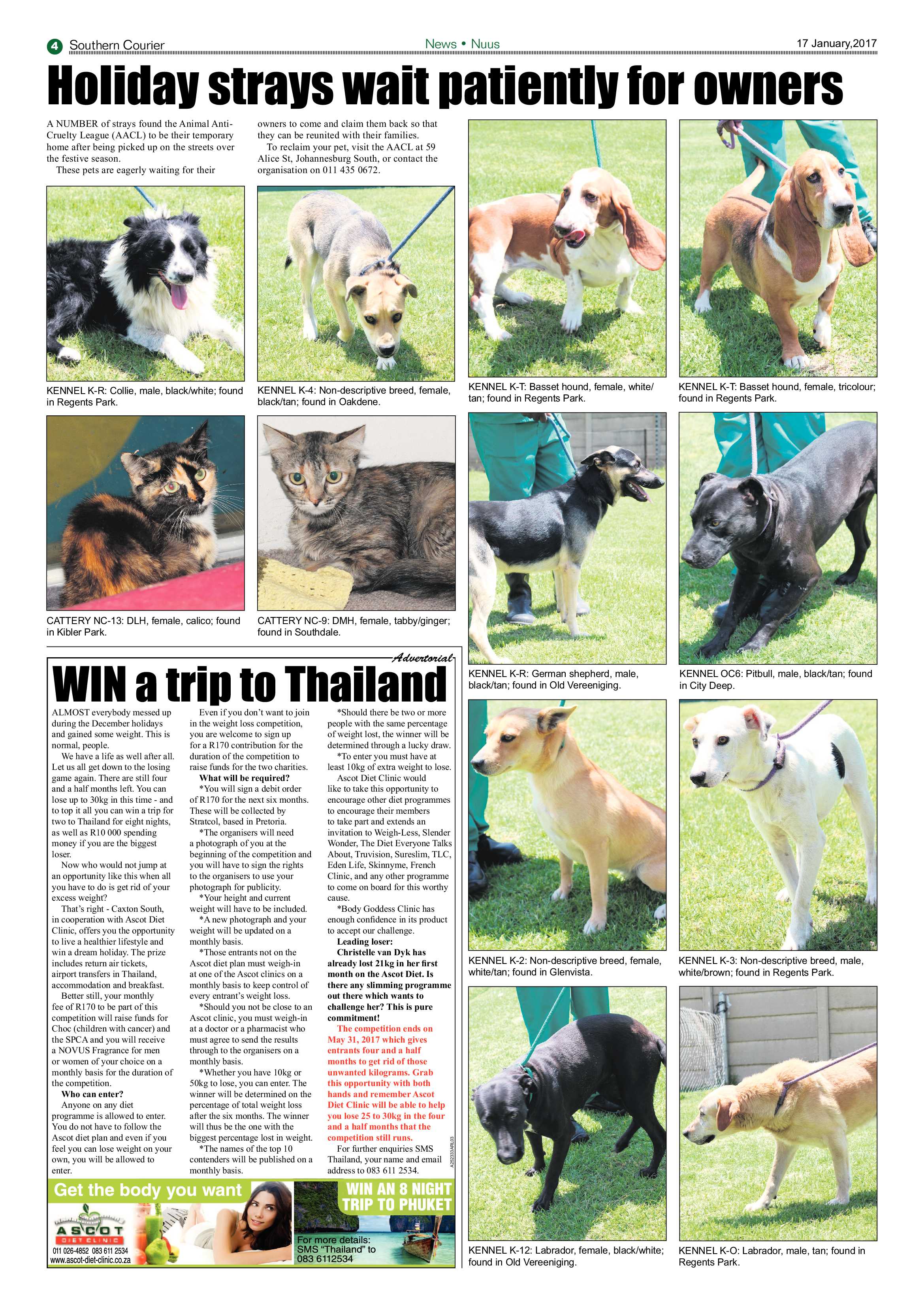 Southern Courier 17 January 2017 page 4