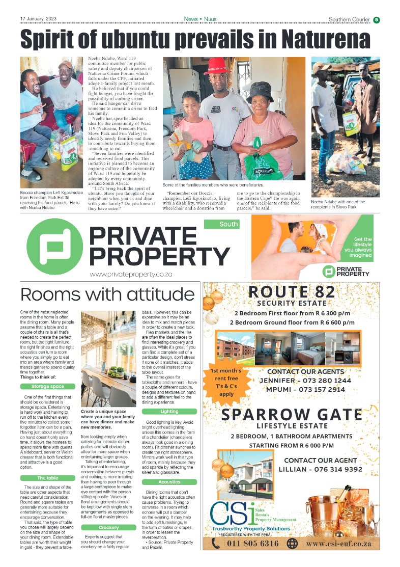Southern Courier 17 January 2023 page 5