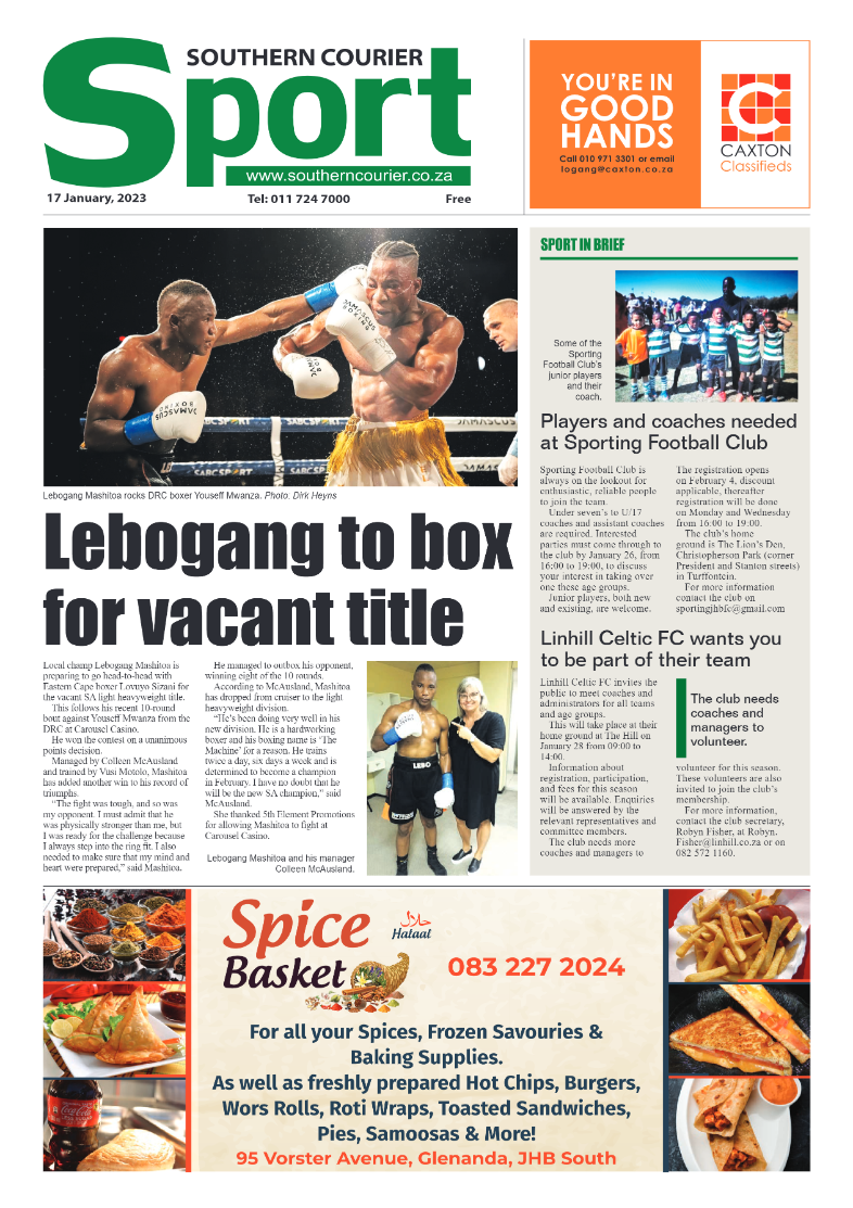 Southern Courier 17 January 2023 page 8