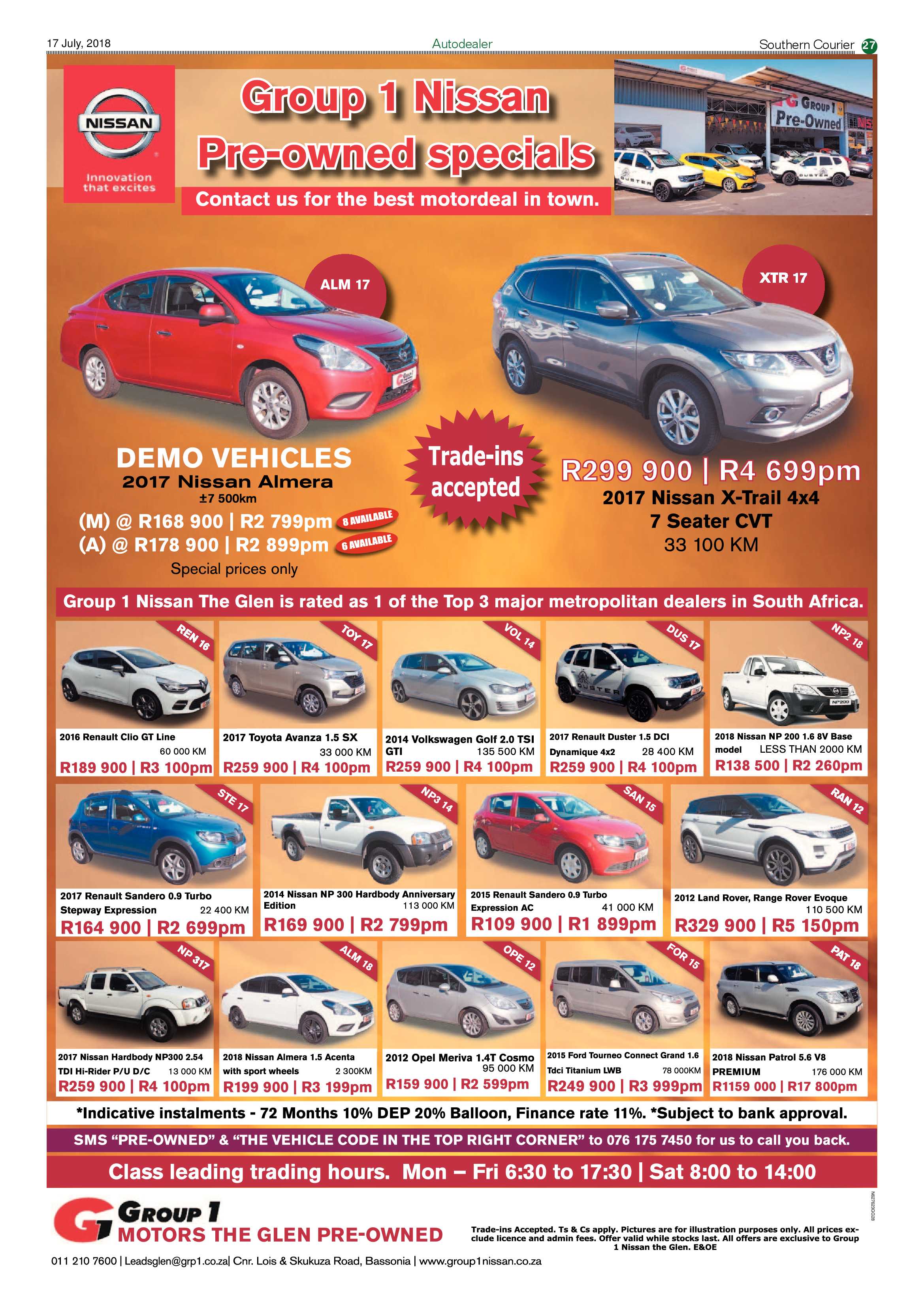 Southern Courier 17 July 2018 page 27