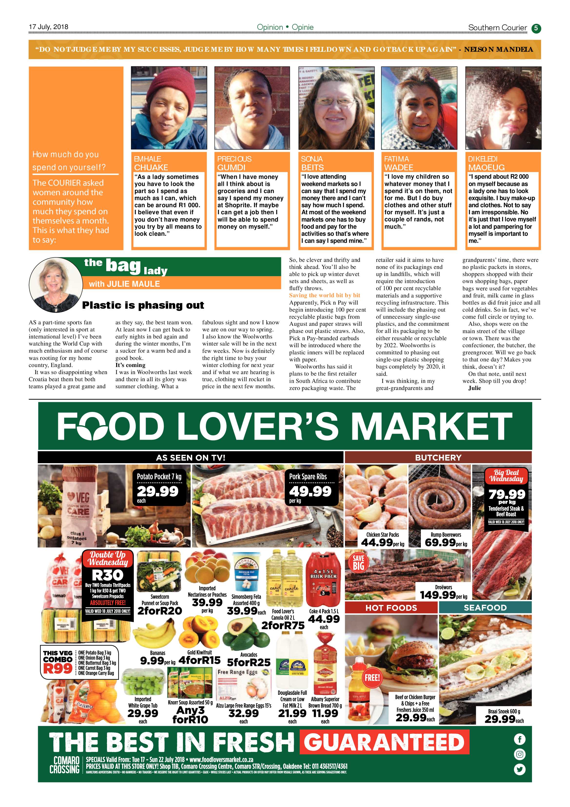 Southern Courier 17 July 2018 page 5