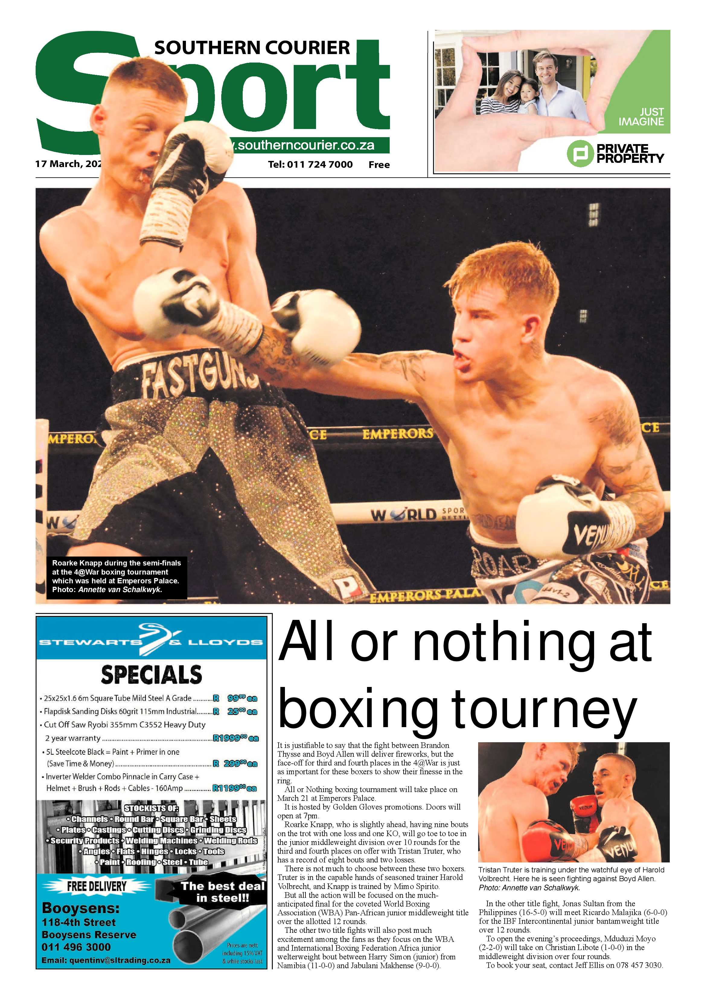 Southern Courier 17 March 2020 page 16
