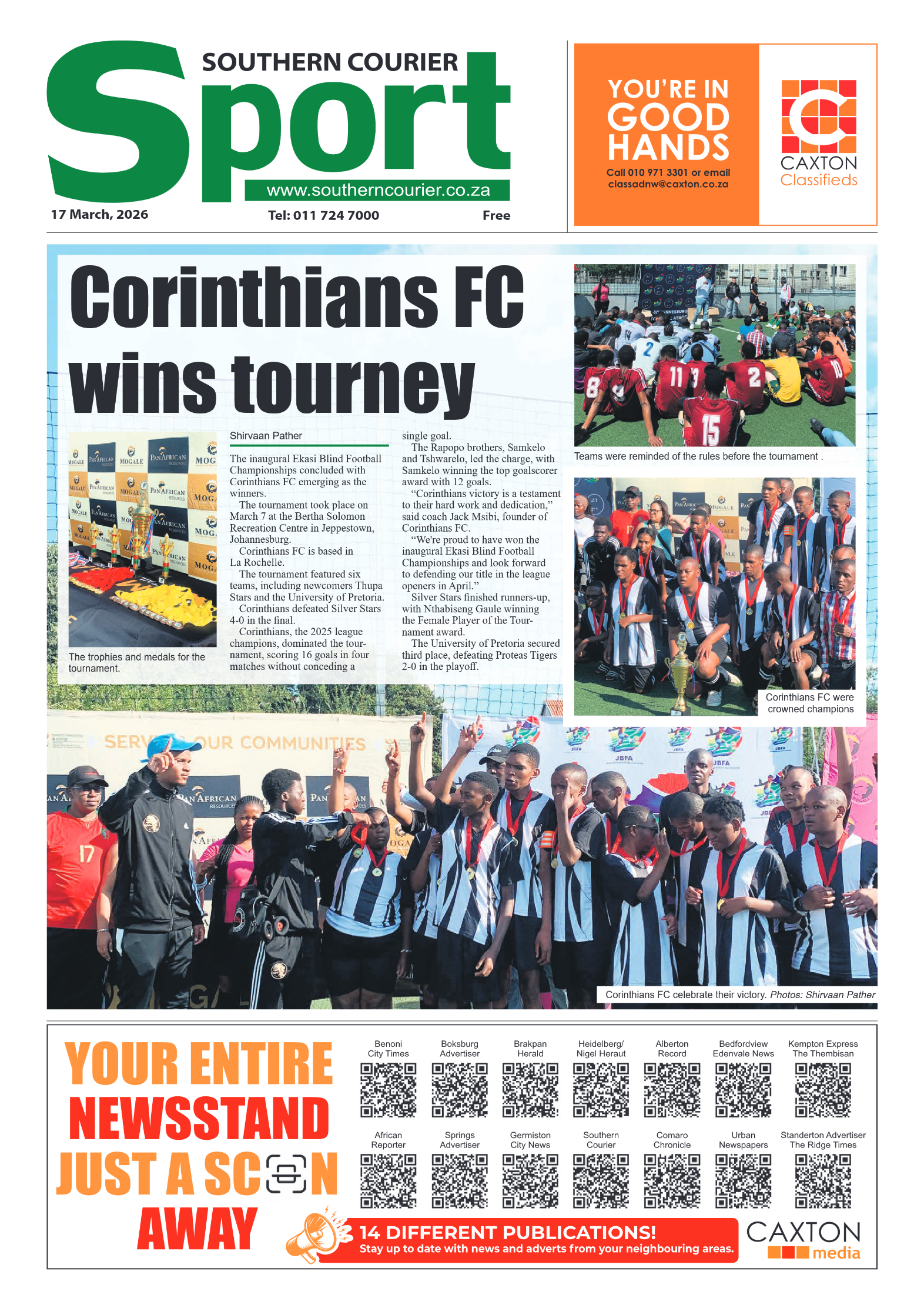 Southern Courier 17 March 2026 page 8