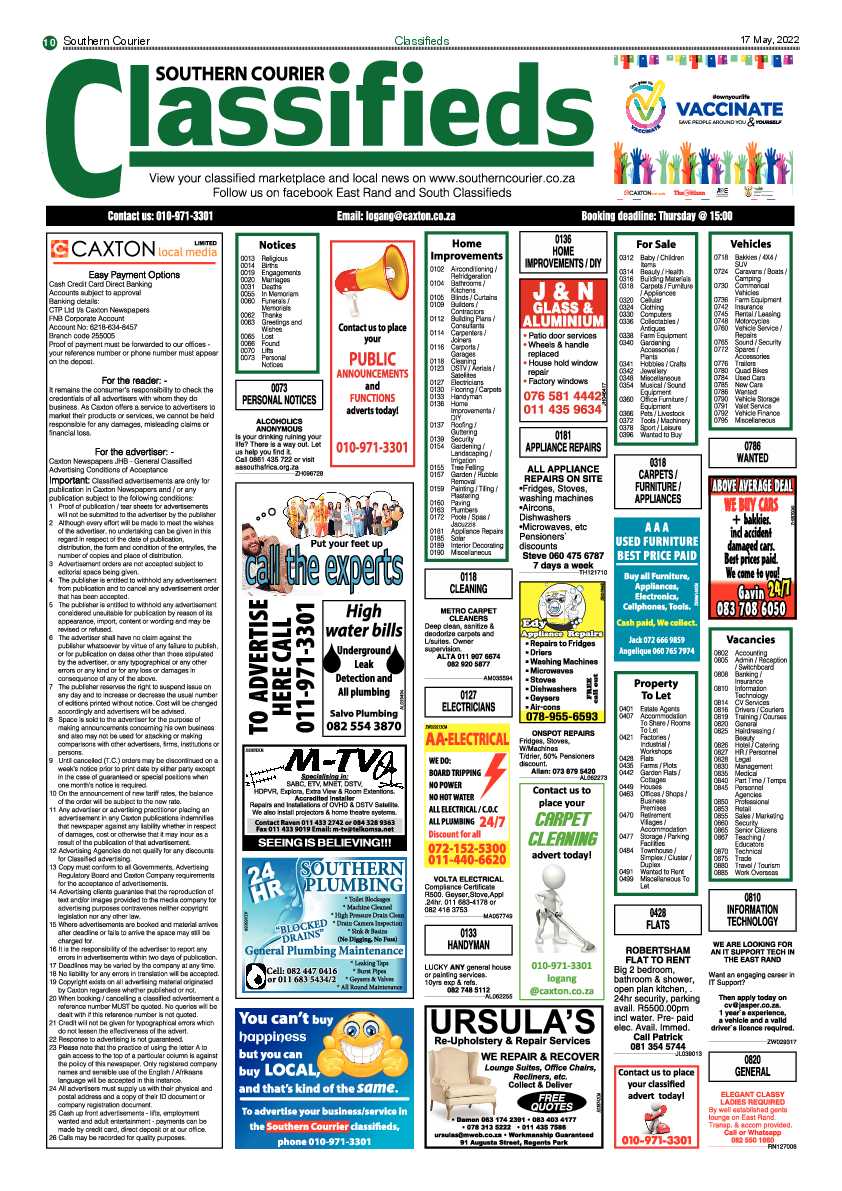 Southern Courier 17 May 2022 page 10