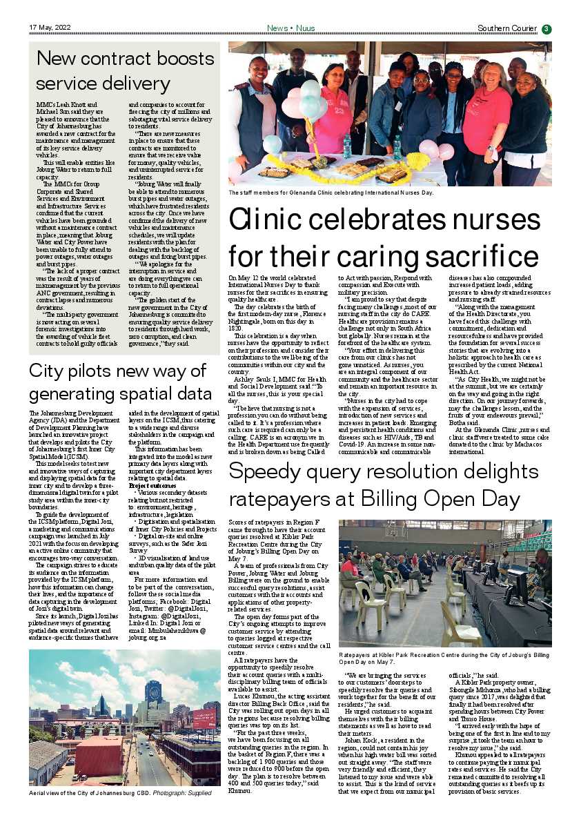 Southern Courier 17 May 2022 page 3