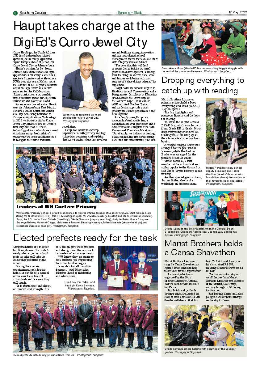 Southern Courier 17 May 2022 page 8