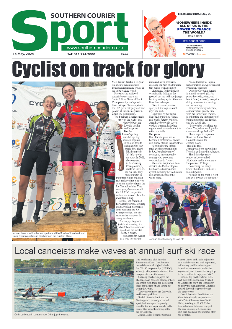 Southern Courier 17 May 2024 page 12