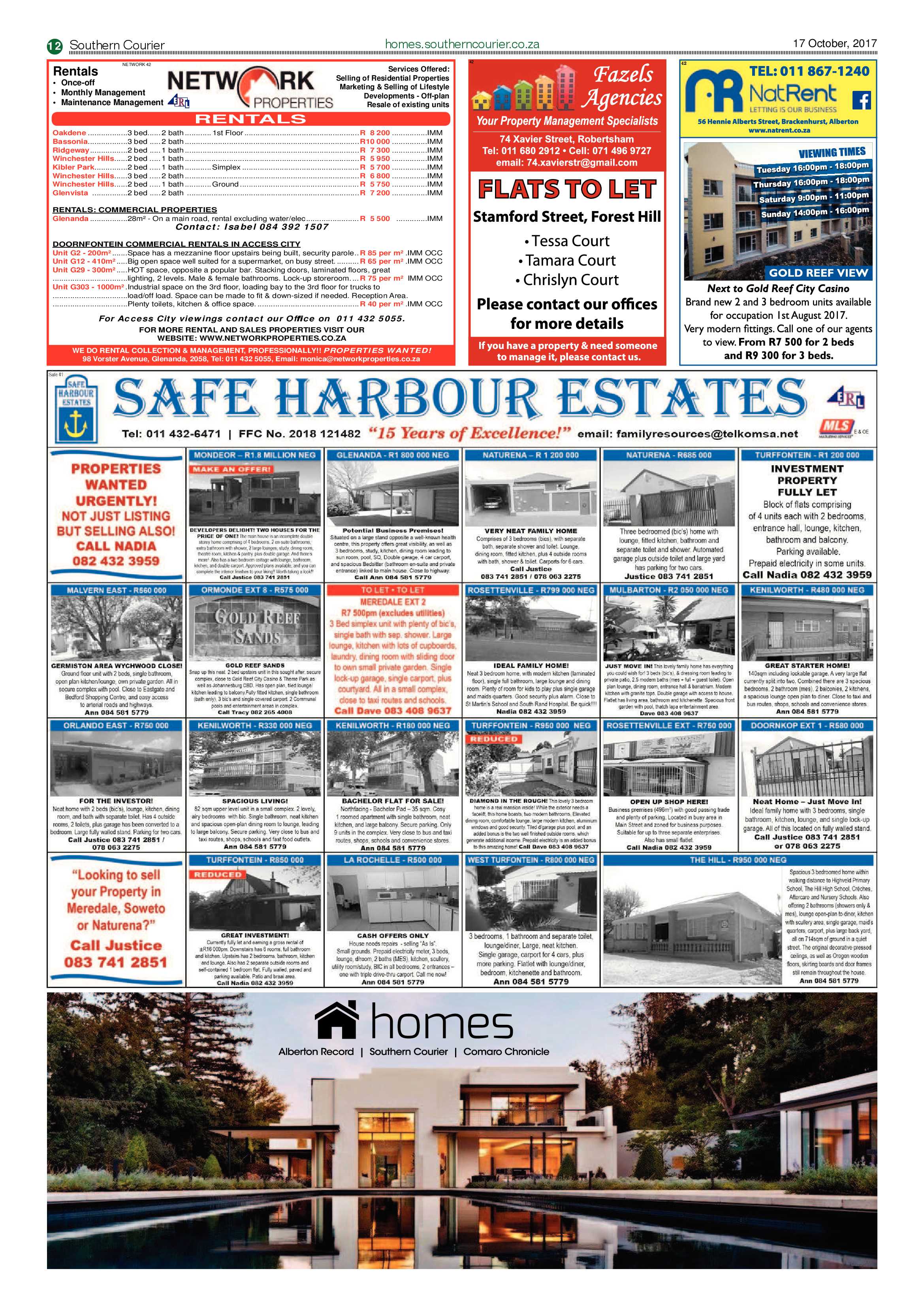Southern Courier 17 October 2017 page 12