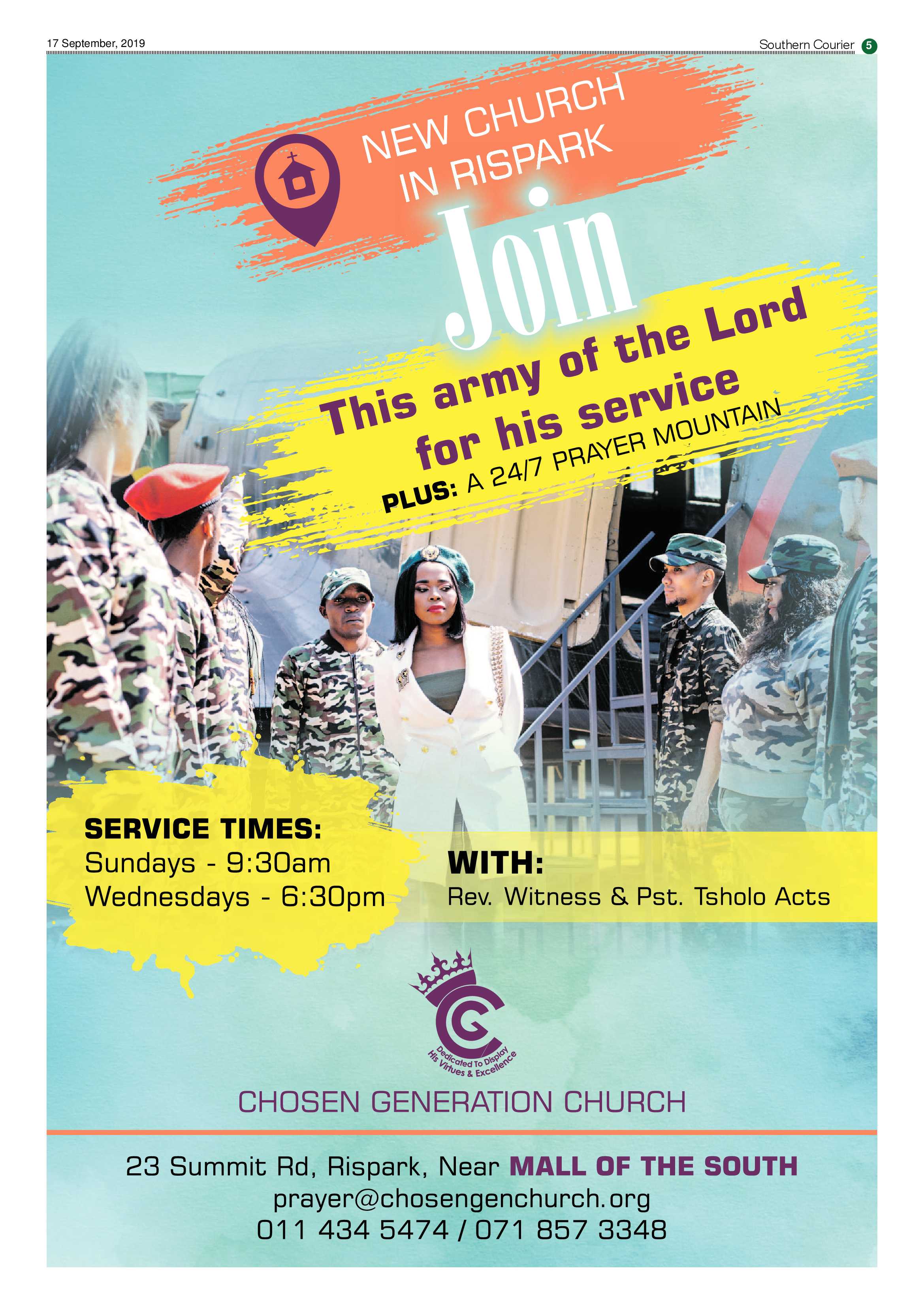 Southern Courier 17 September 2019 page 5