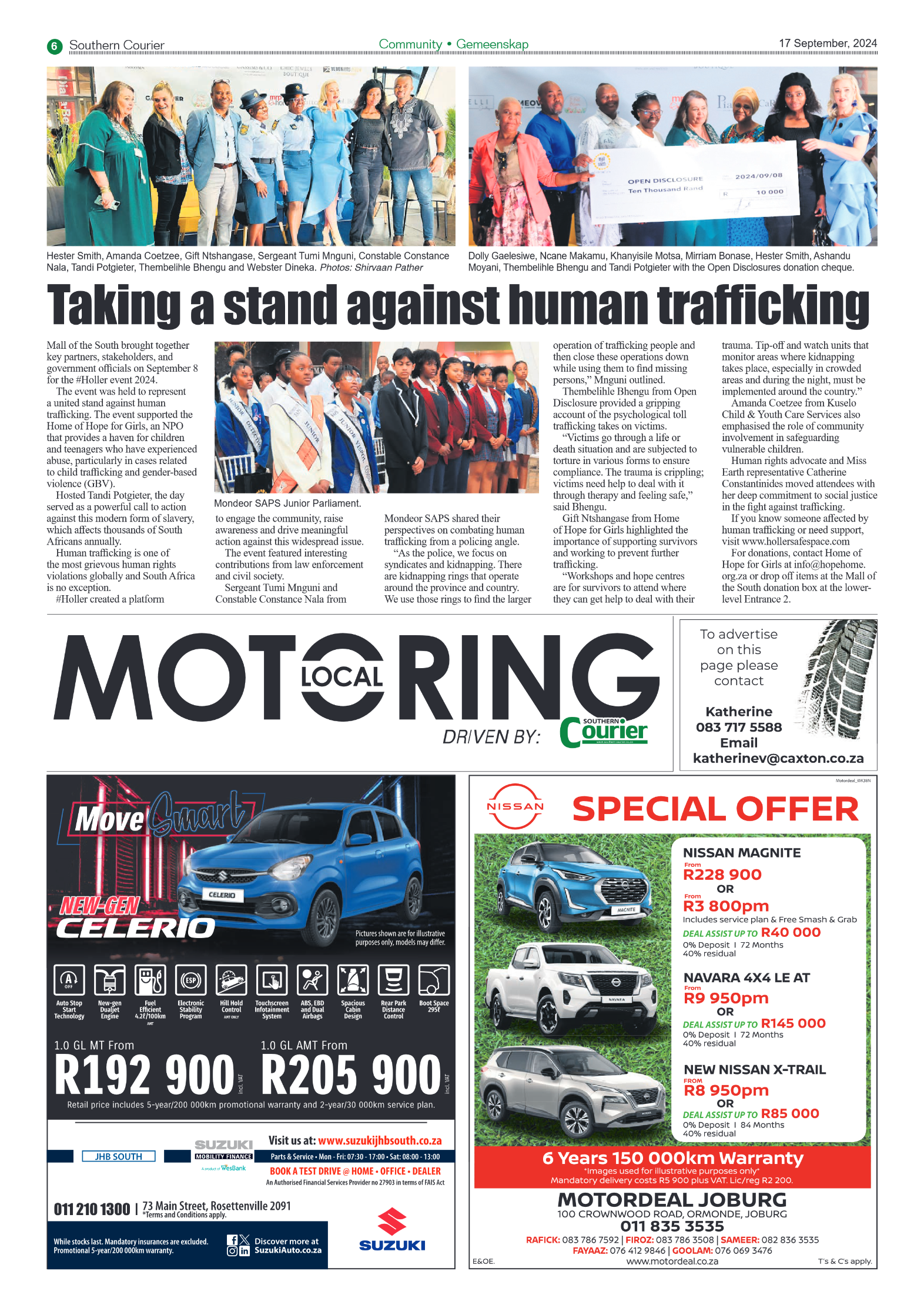 Southern Courier 17 September 2024 page 6