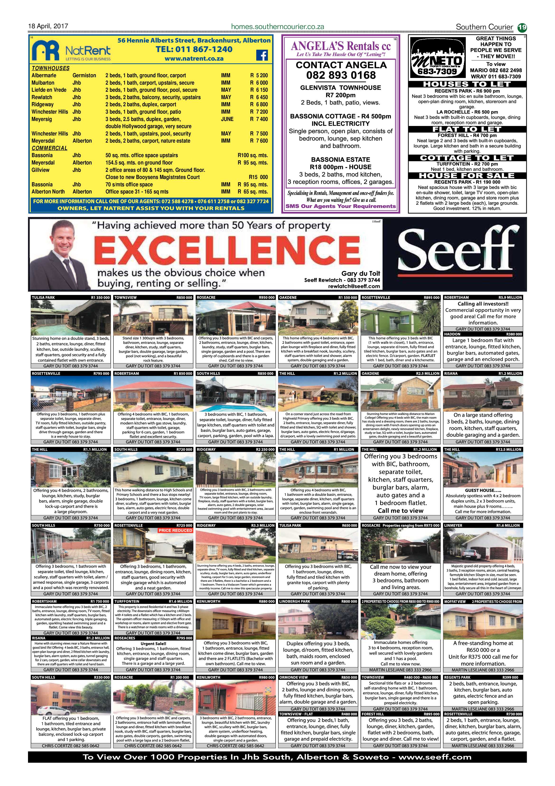 Southern Courier 18 April 2017 page 19
