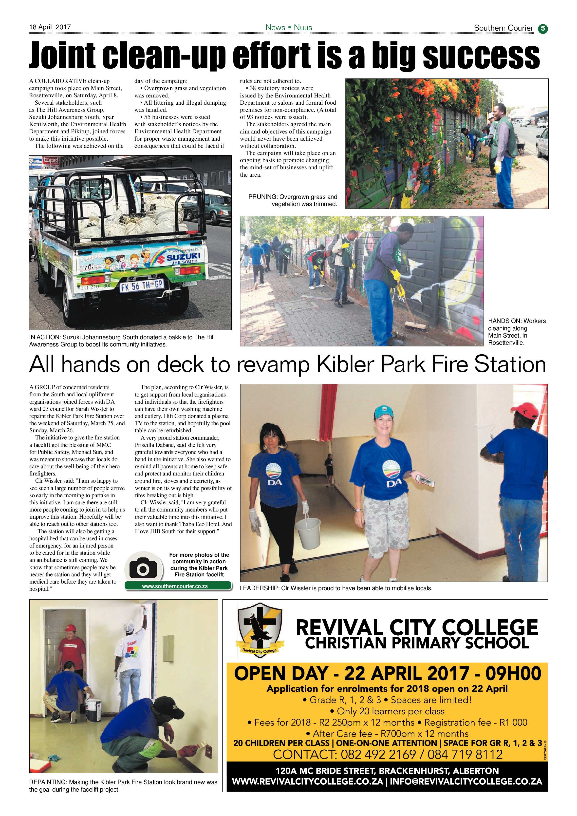 Southern Courier 18 April 2017 page 5