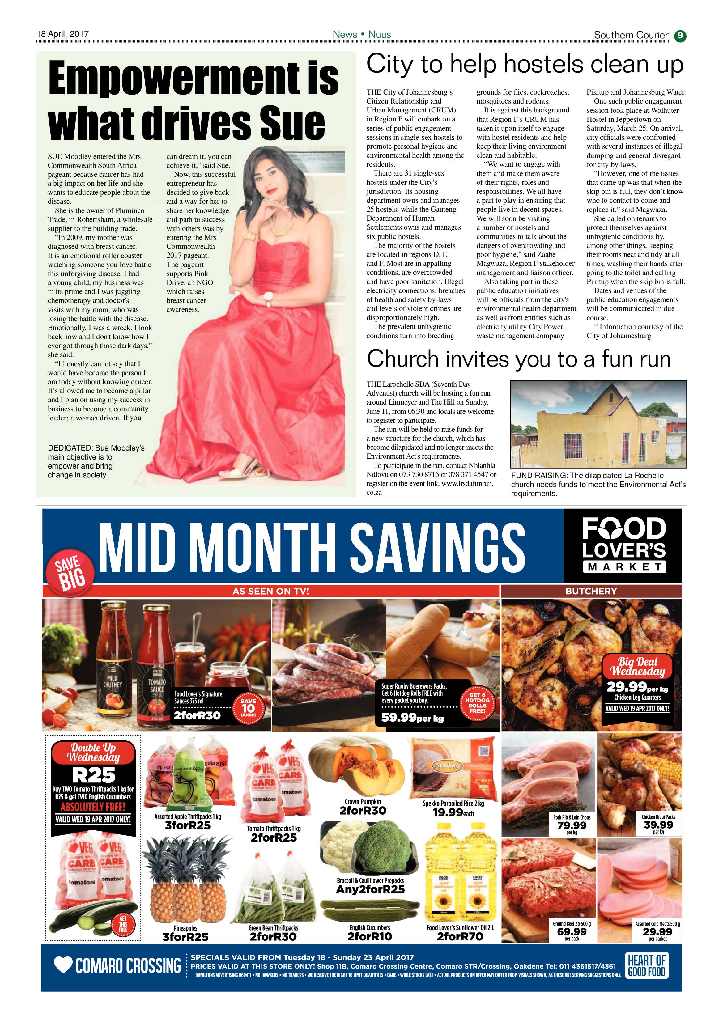 Southern Courier 18 April 2017 page 9