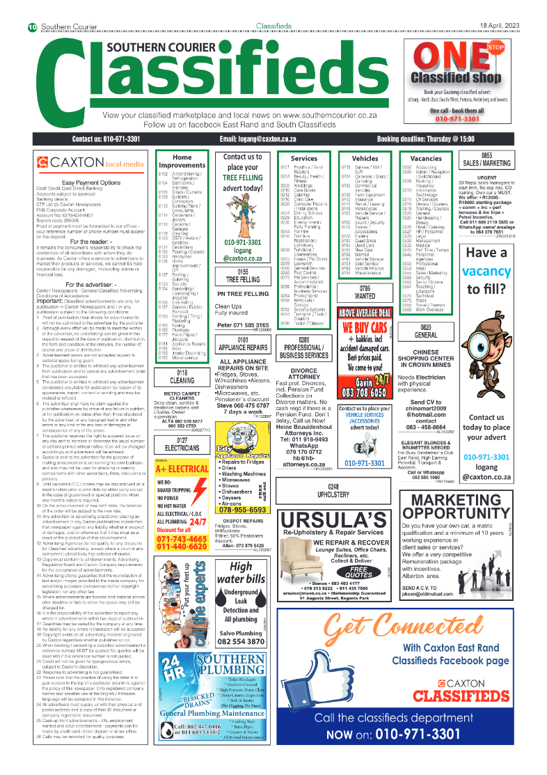 Southern Courier 18 April 2023 page 10