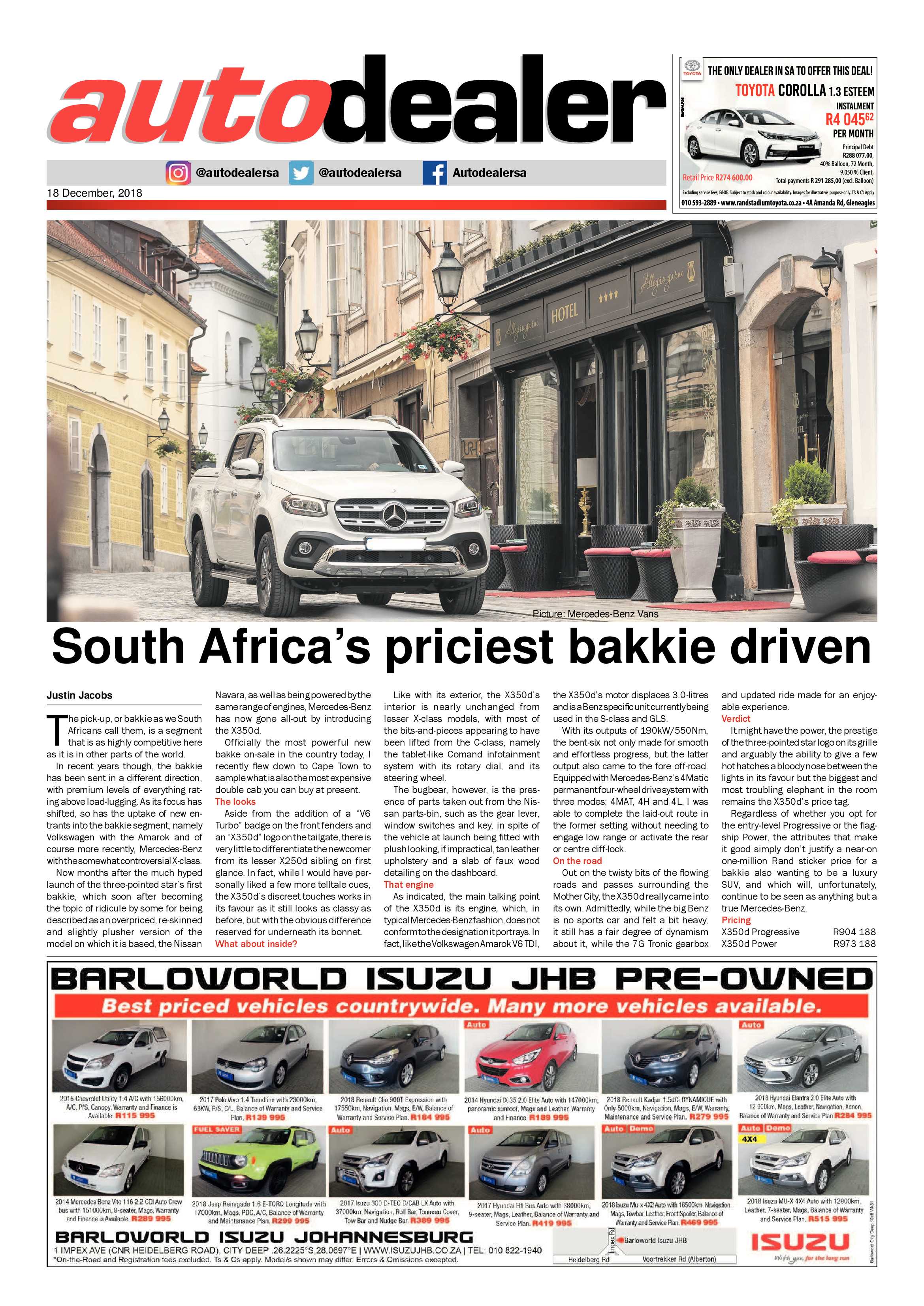 Southern Courier 18 December 2018 page 12