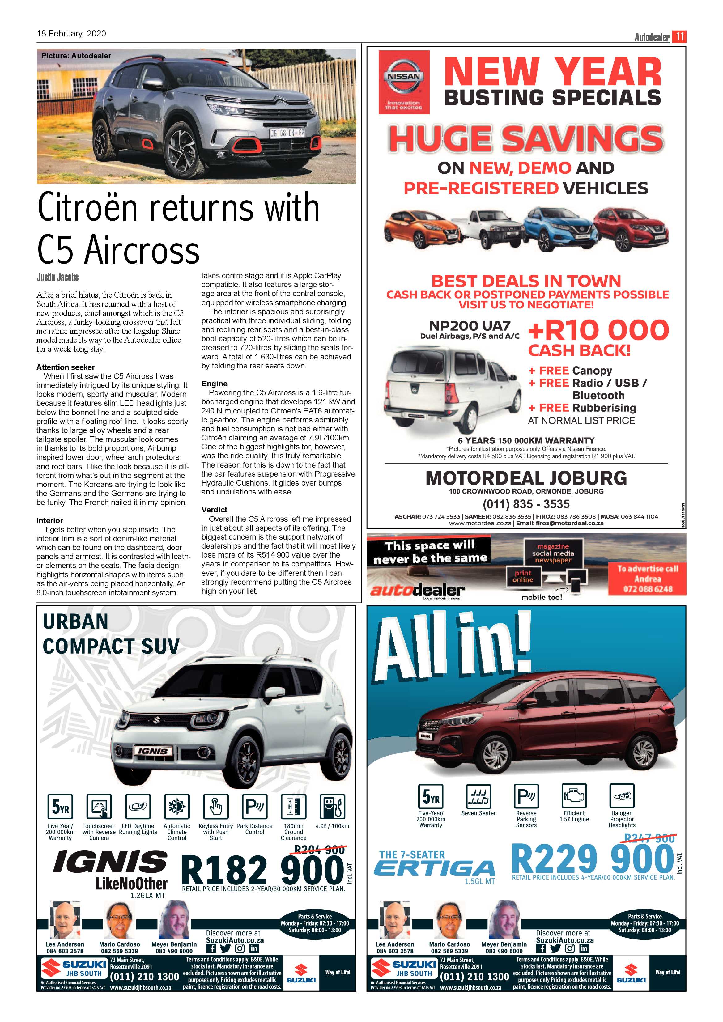 Southern Courier 18 February 2020 page 11